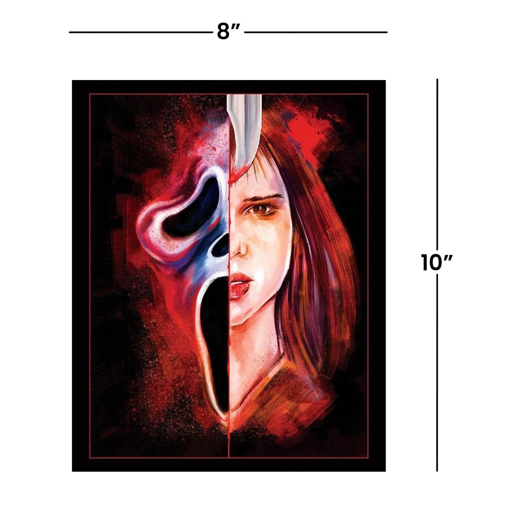 Scream 8x10 by Matthew Therrien Art Print