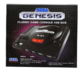 Sega Genesis 16-Bit Mini Classic Game Console USB Hub