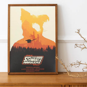 Spaceballs: The Schwartz Awakens Barf 8x10 Art Print by Joshua Budich