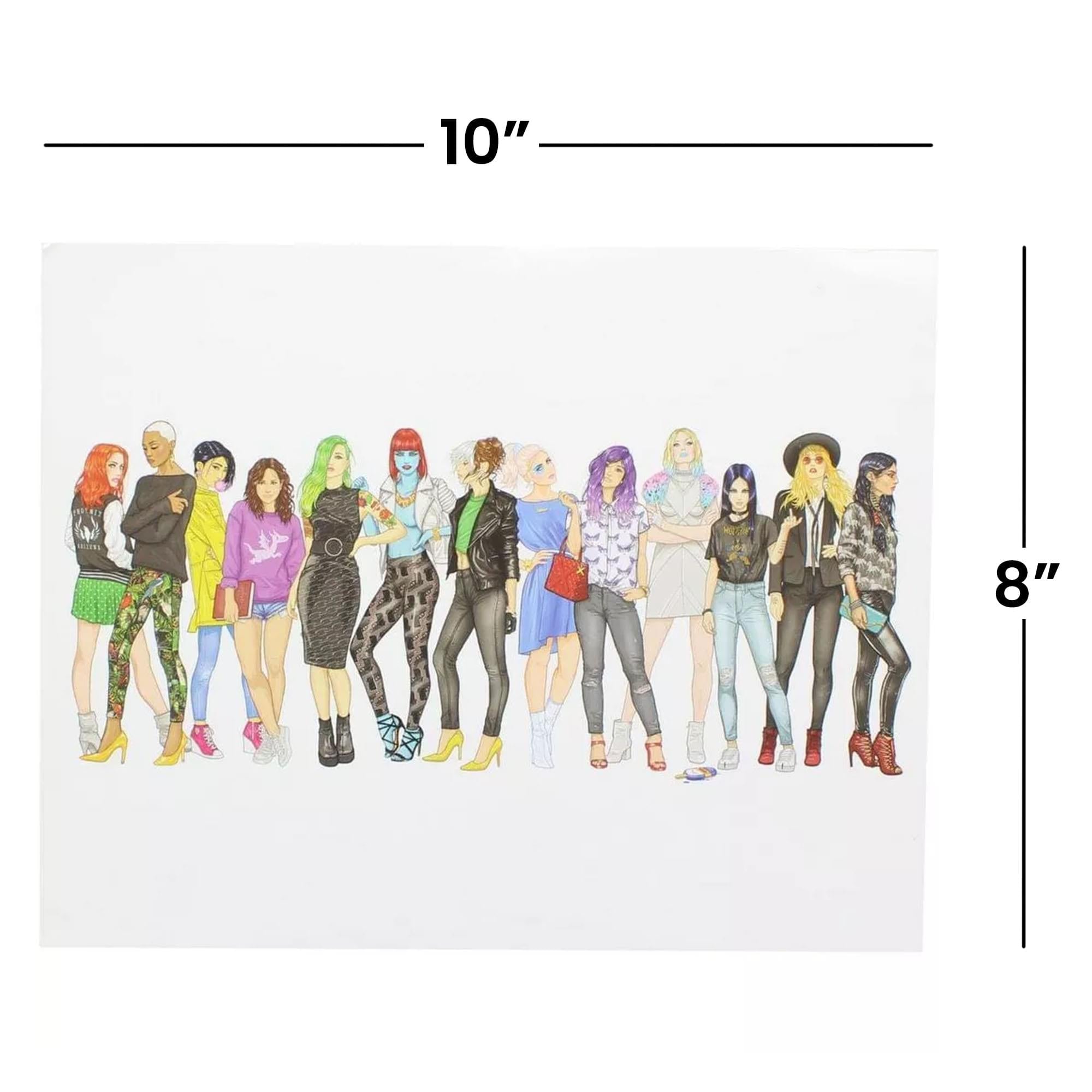 X-Women Street-Style 8x10 Art Print by Tomm Moken (Nerd Block Exclusive)