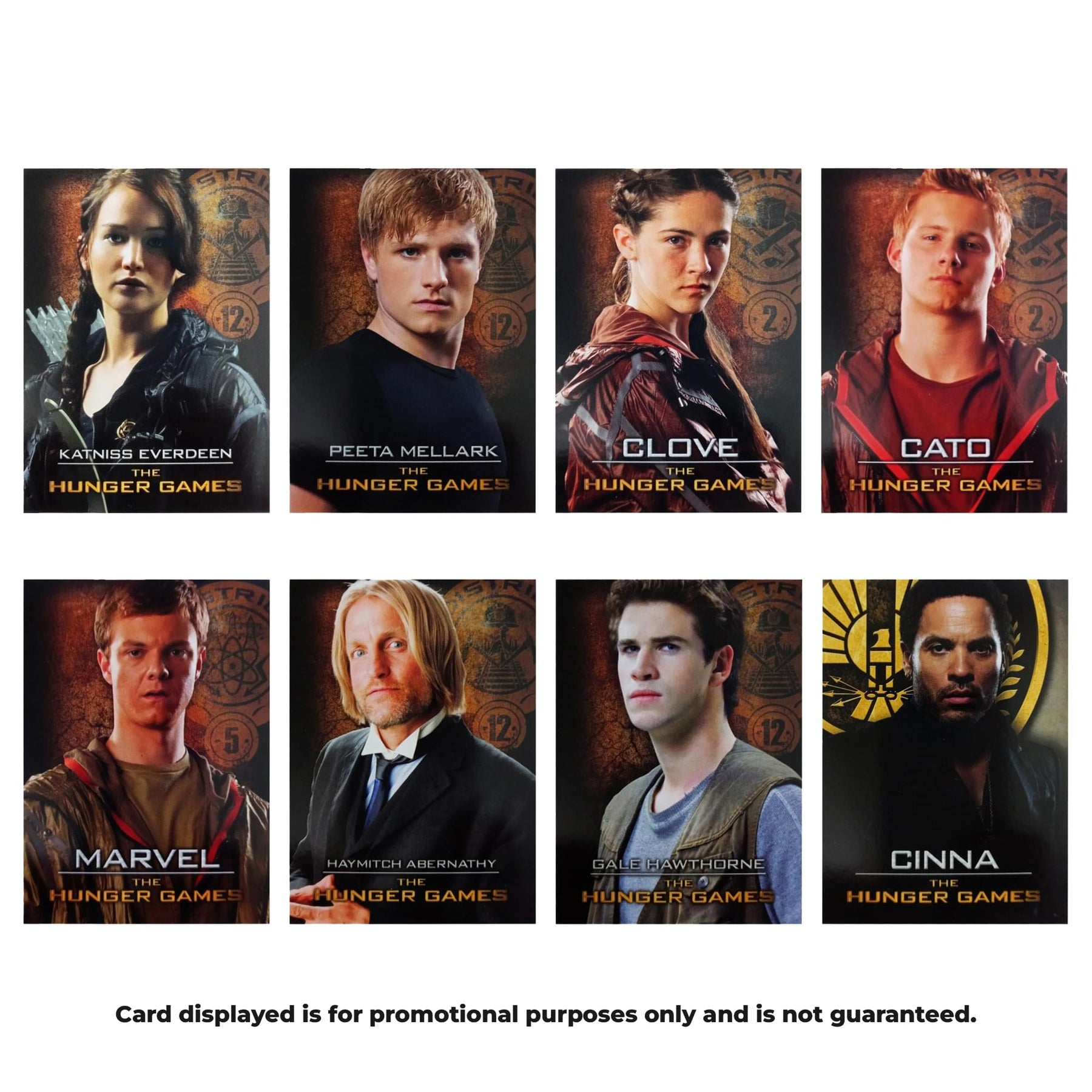 The Hunger Games 2012 Movie Trading Cards Pack | 6 Cards Sealed Pack