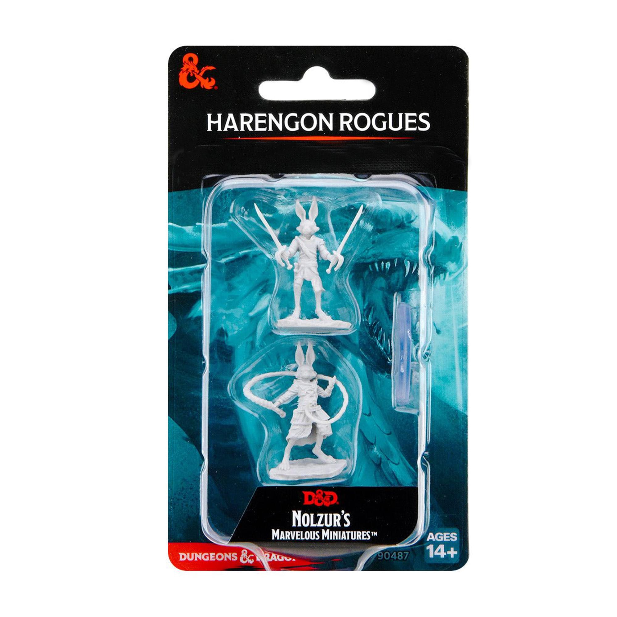 D&D Nolzurs Marvelous Unpainted Miniatures | Harengon Rogues
