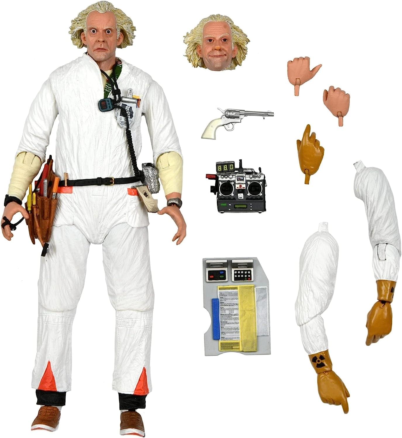 Back To The Future Ultimate 7 Inch Action Figure | 1985 Doc Brown