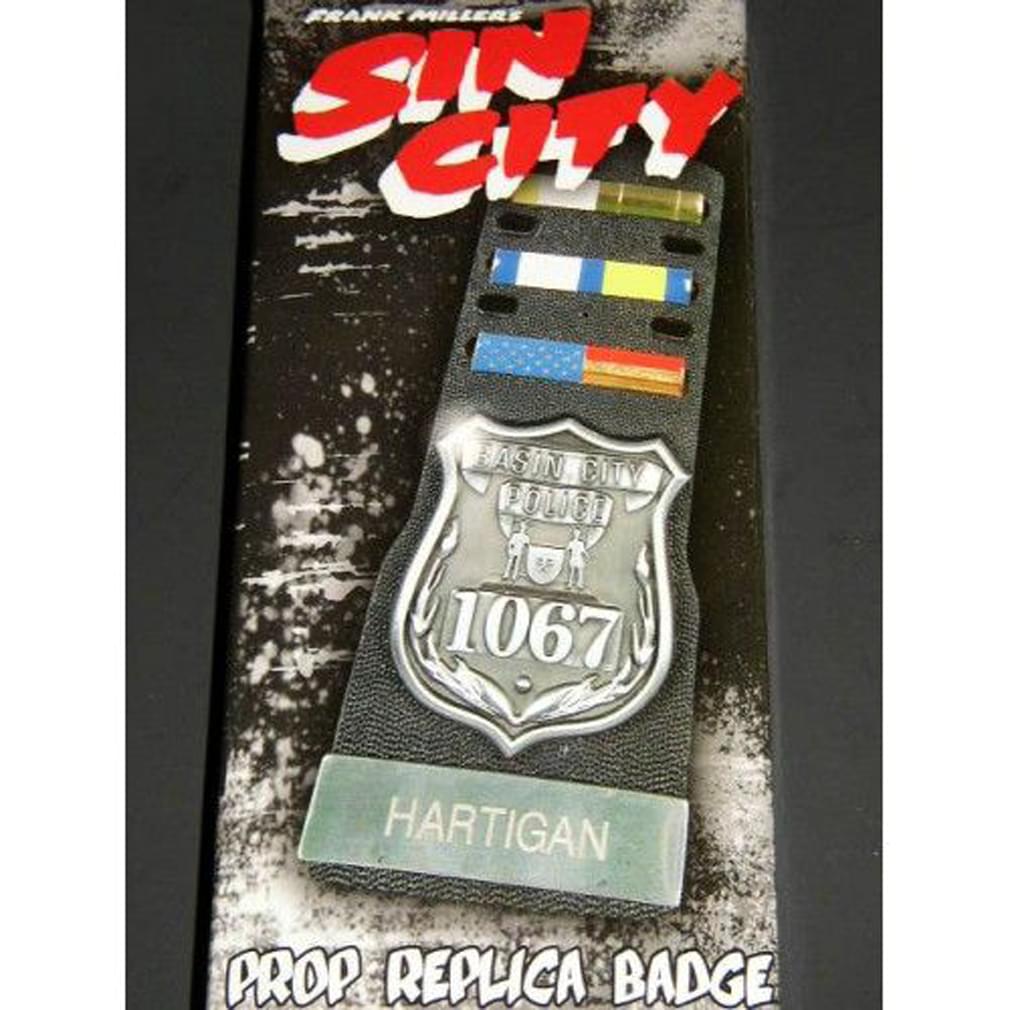 Sin City Badge Prop - Hartigan