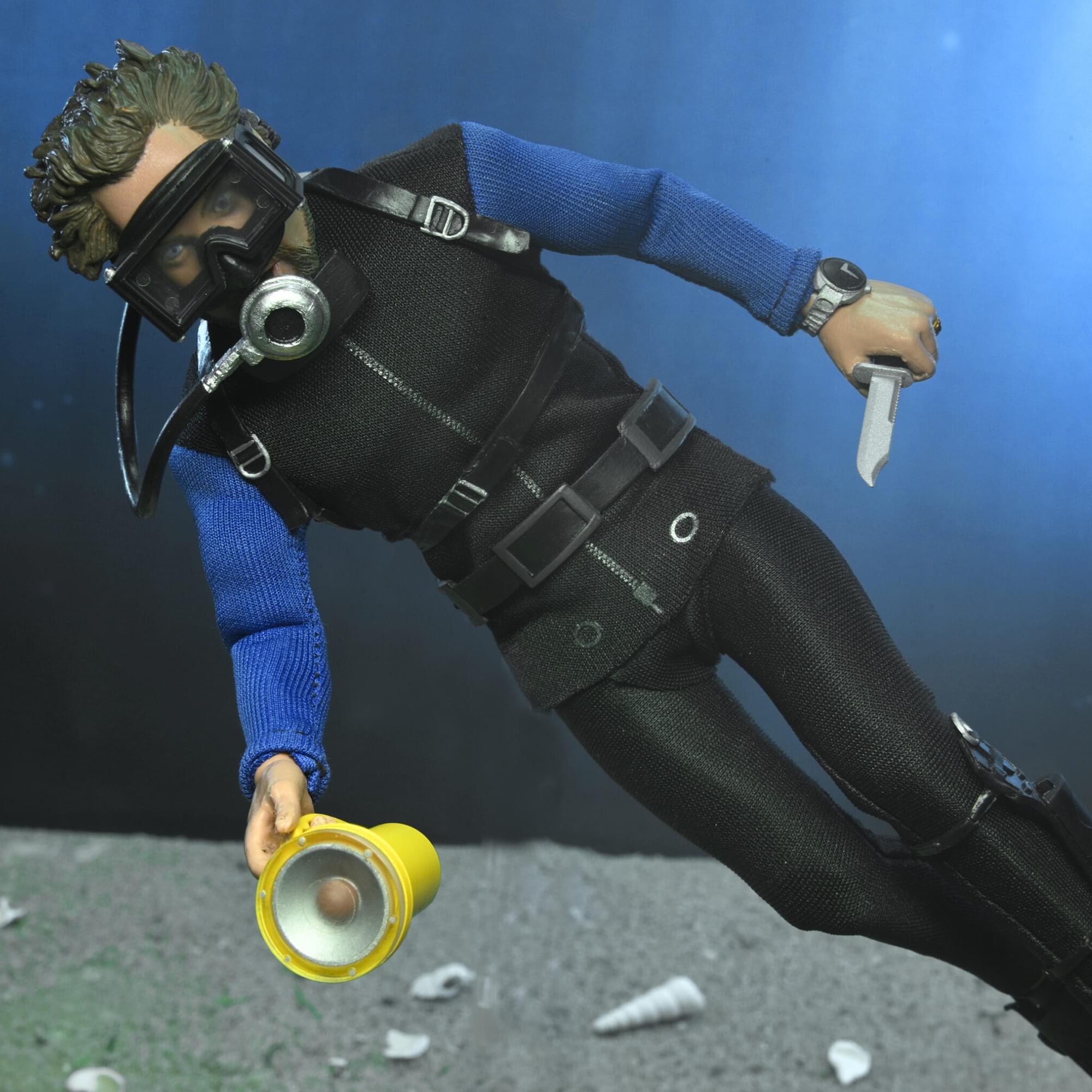 Jaws Matt Hooper (Shark Cage) 8 Inch Clothed Action Figure