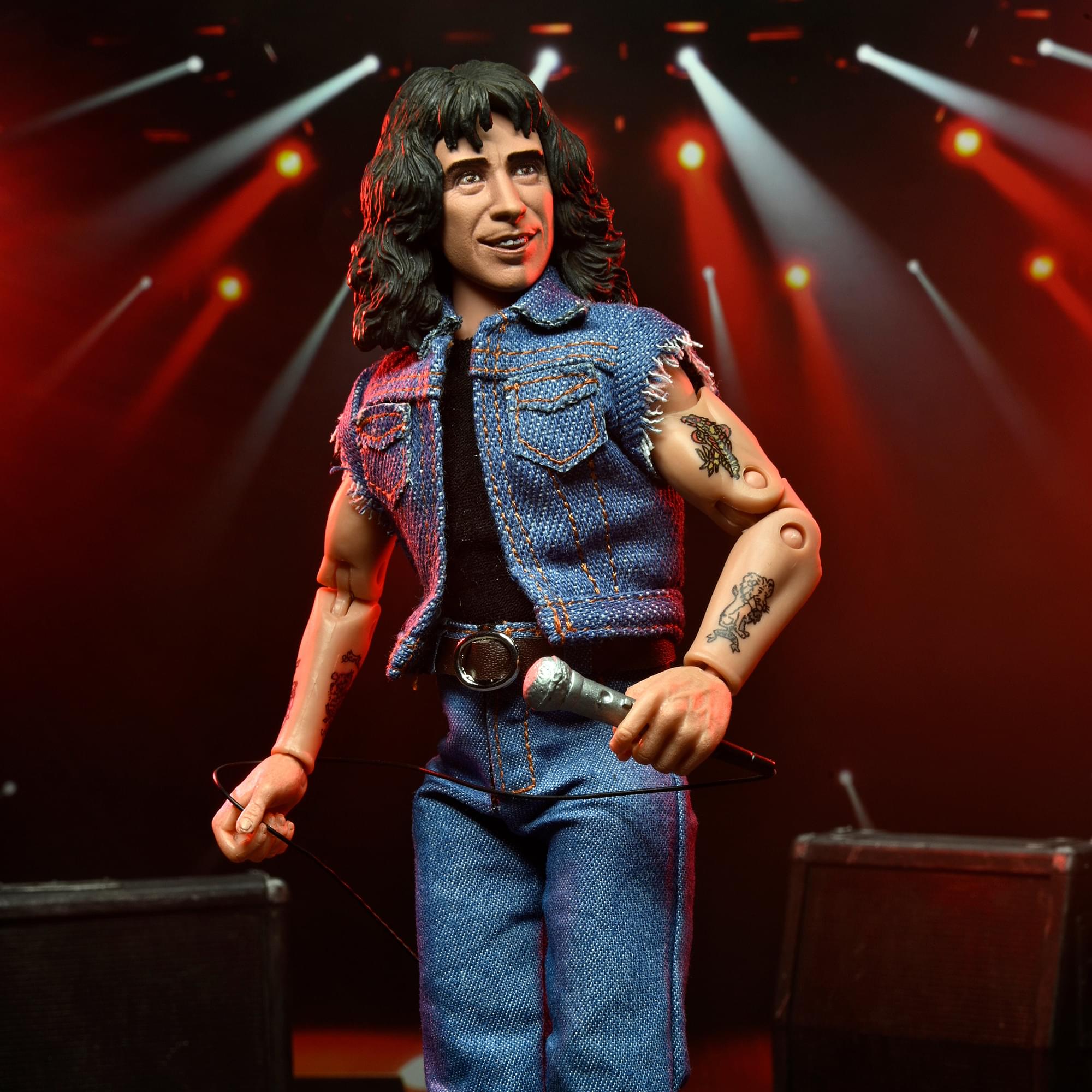 AC/DC Bon Scott Highway to Hell 8 Inch Clothed Action Figure