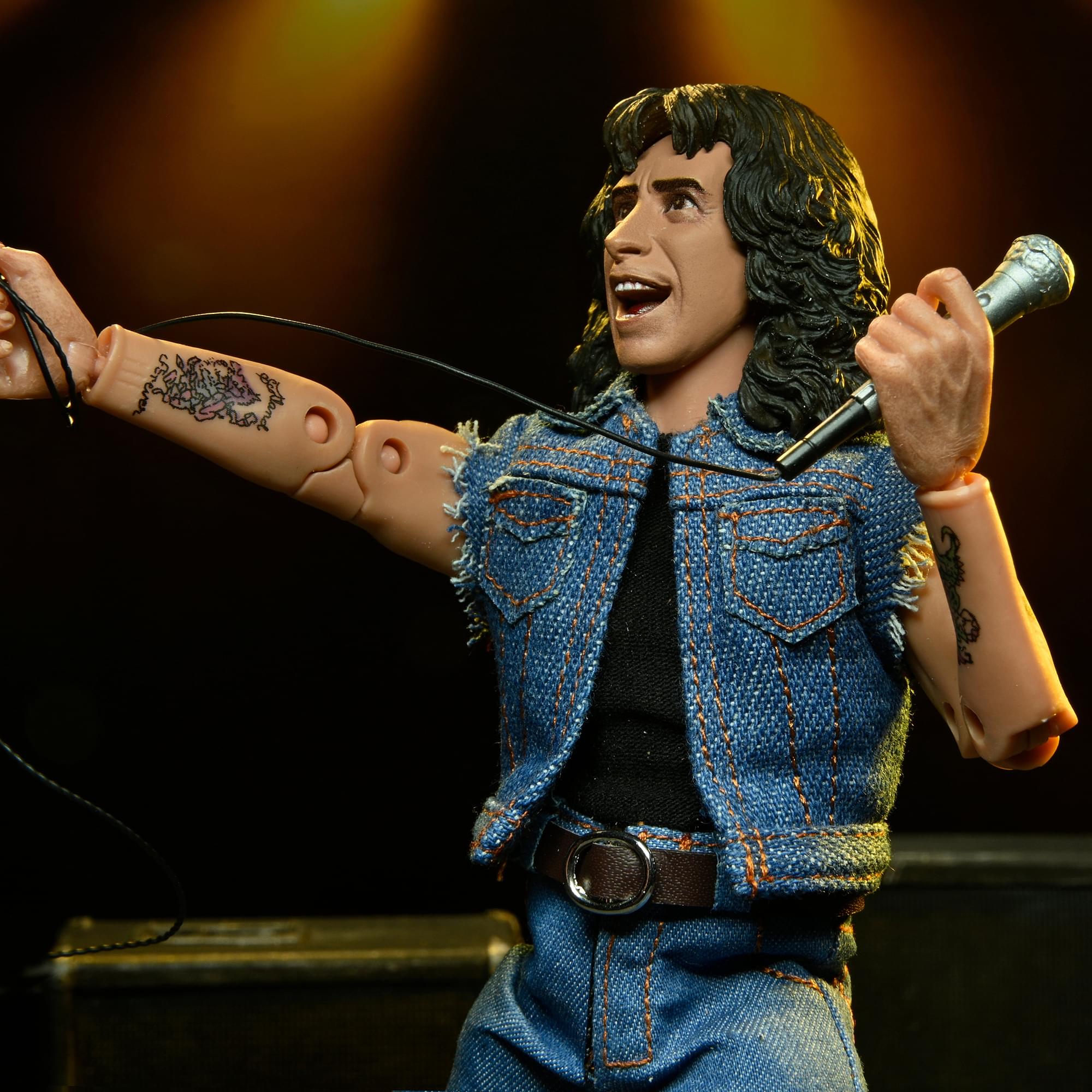 AC/DC Bon Scott Highway to Hell 8 Inch Clothed Action Figure