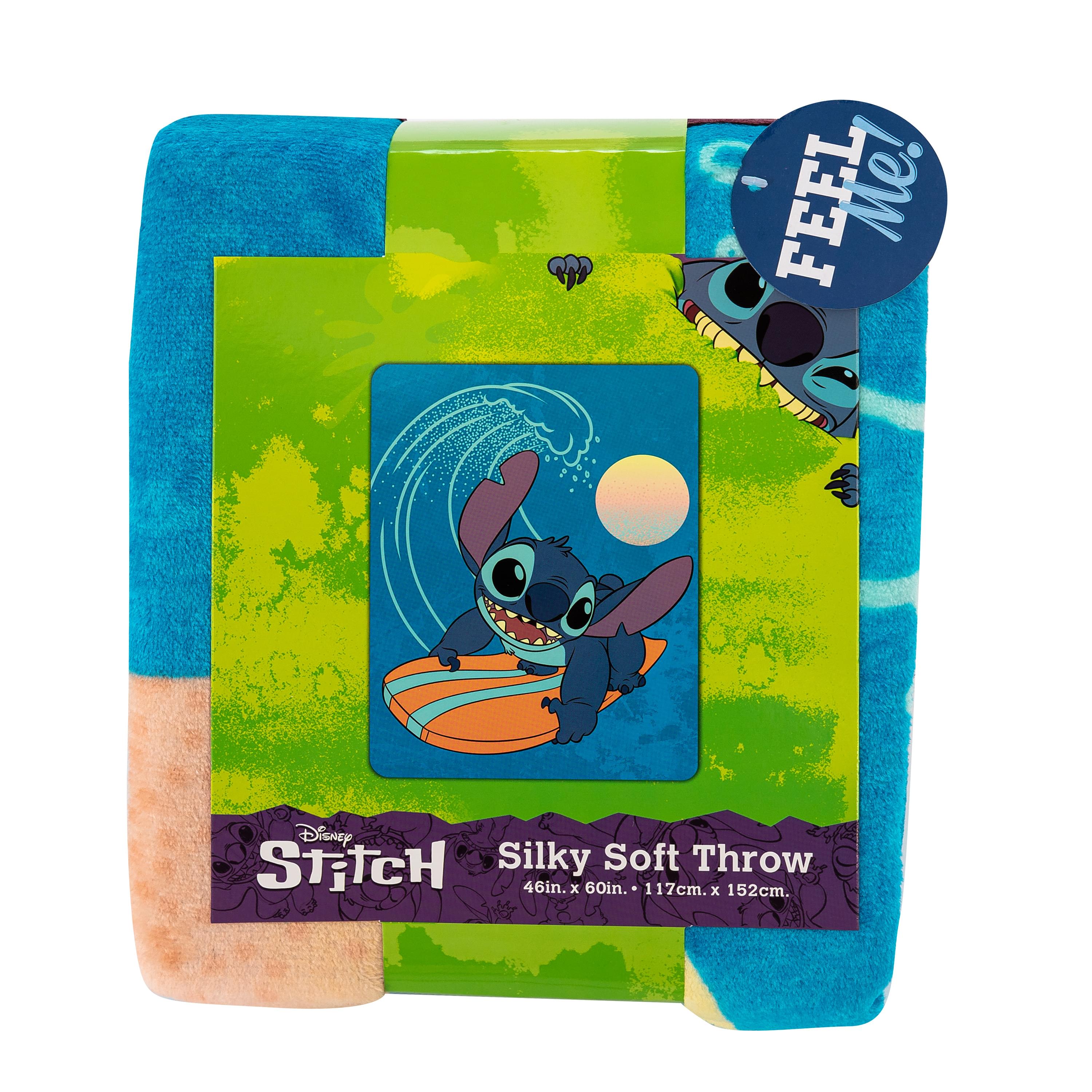 Disney Lilo & Stitch Make Waves 46 x 60 Inch Silk Touch Throw Blanket