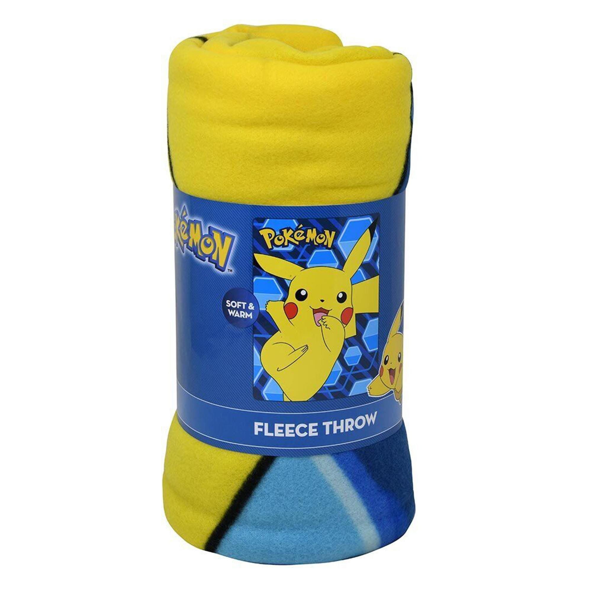 Pokemon Pikachu 45 x 60 Inch Fleece Throw Blanket