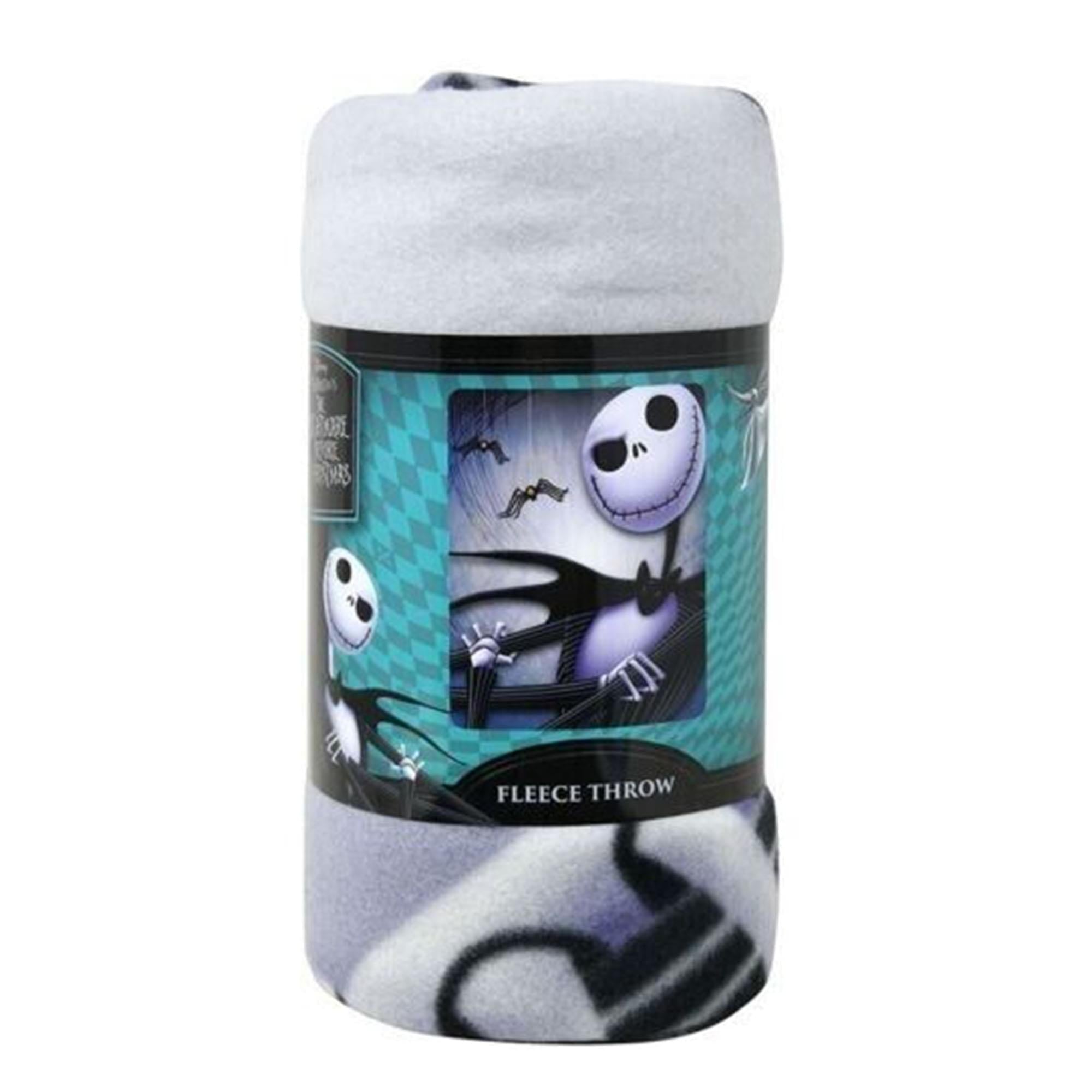 Nightmare Before Christmas Jack Skellington 45 x 60 Inch Fleece Throw Blanket