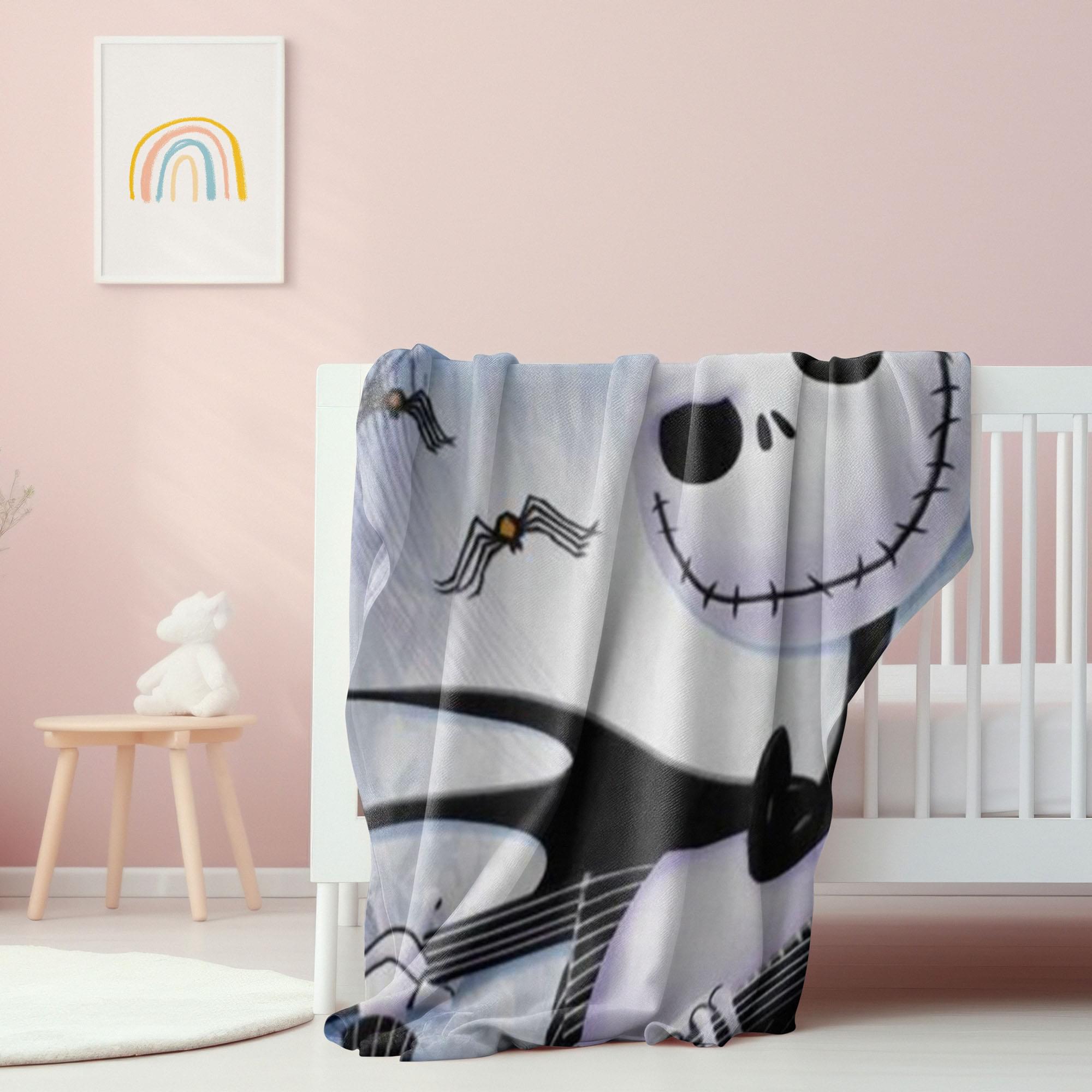 Nightmare Before Christmas Jack Skellington 45 x 60 Inch Fleece Throw Blanket