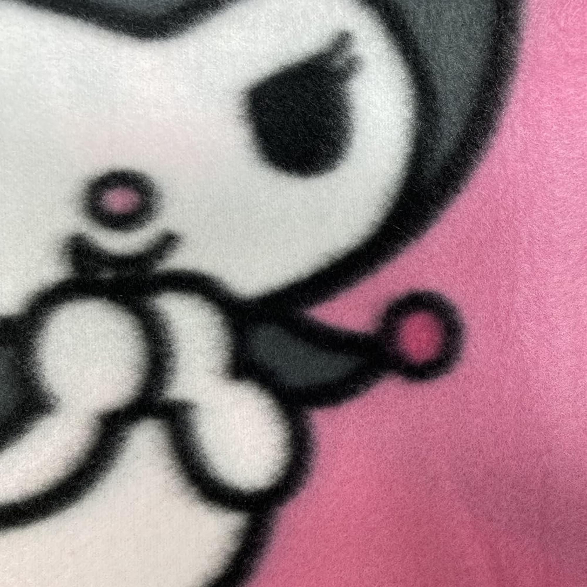 Sanrio Kuromi 45 x 60 Inch Fleece Throw Blanket