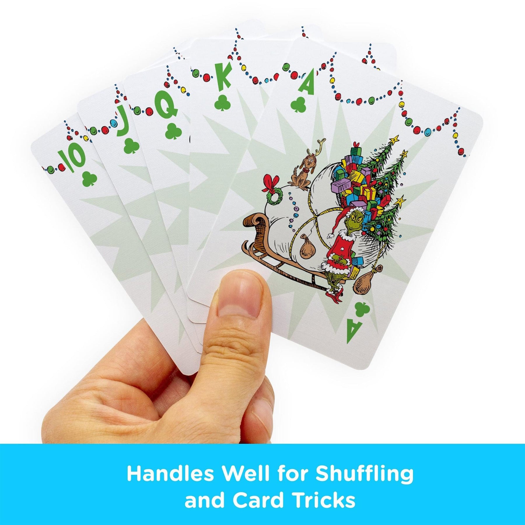 The Grinch Christmas Playing Cards With Tin