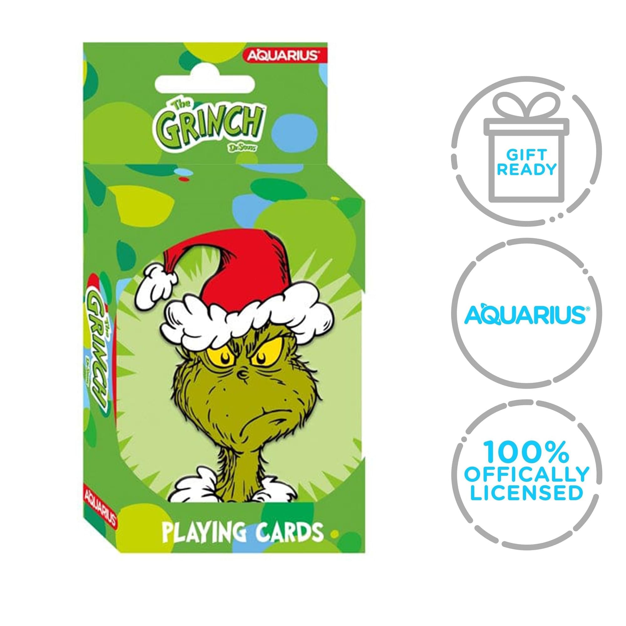 The Grinch Christmas Playing Cards With Tin