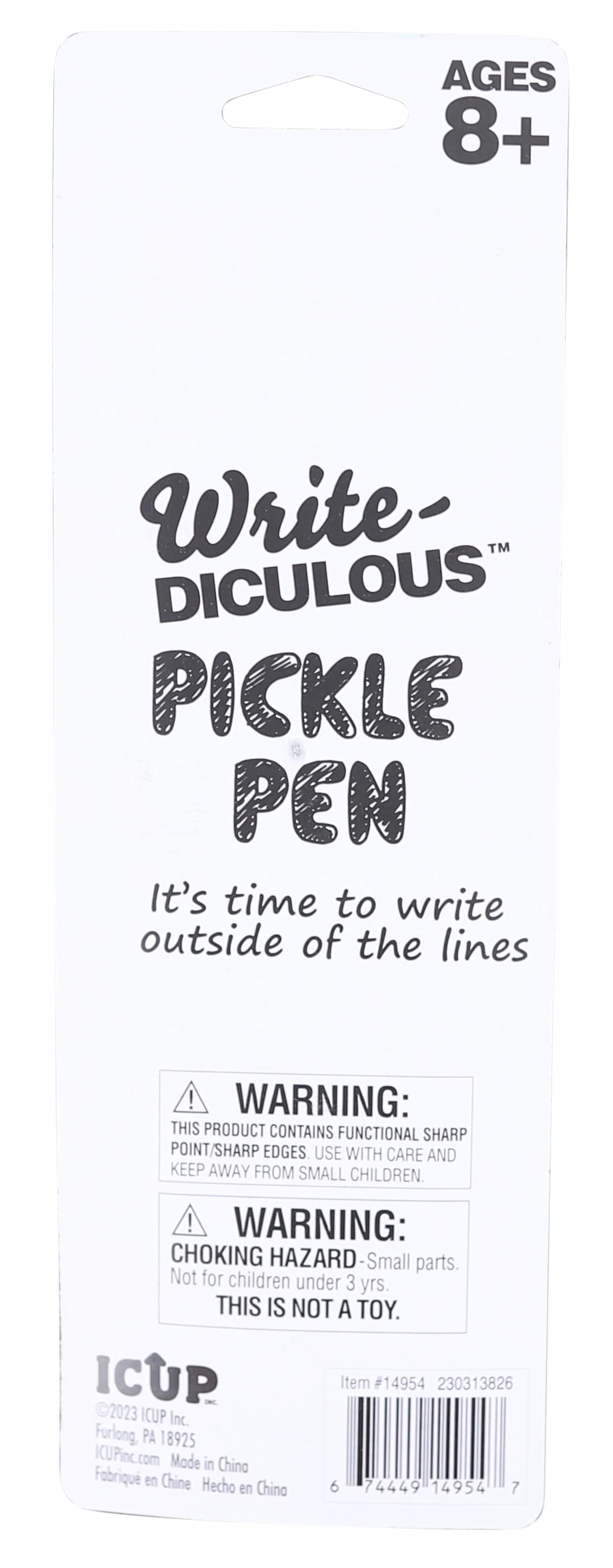Pickle Pen | Blue Ink