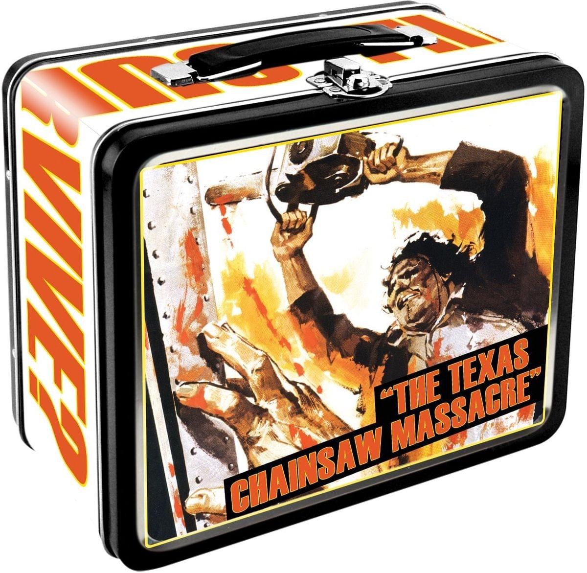 Texas Chainsaw Massacre Embossed Tin Lunch Box