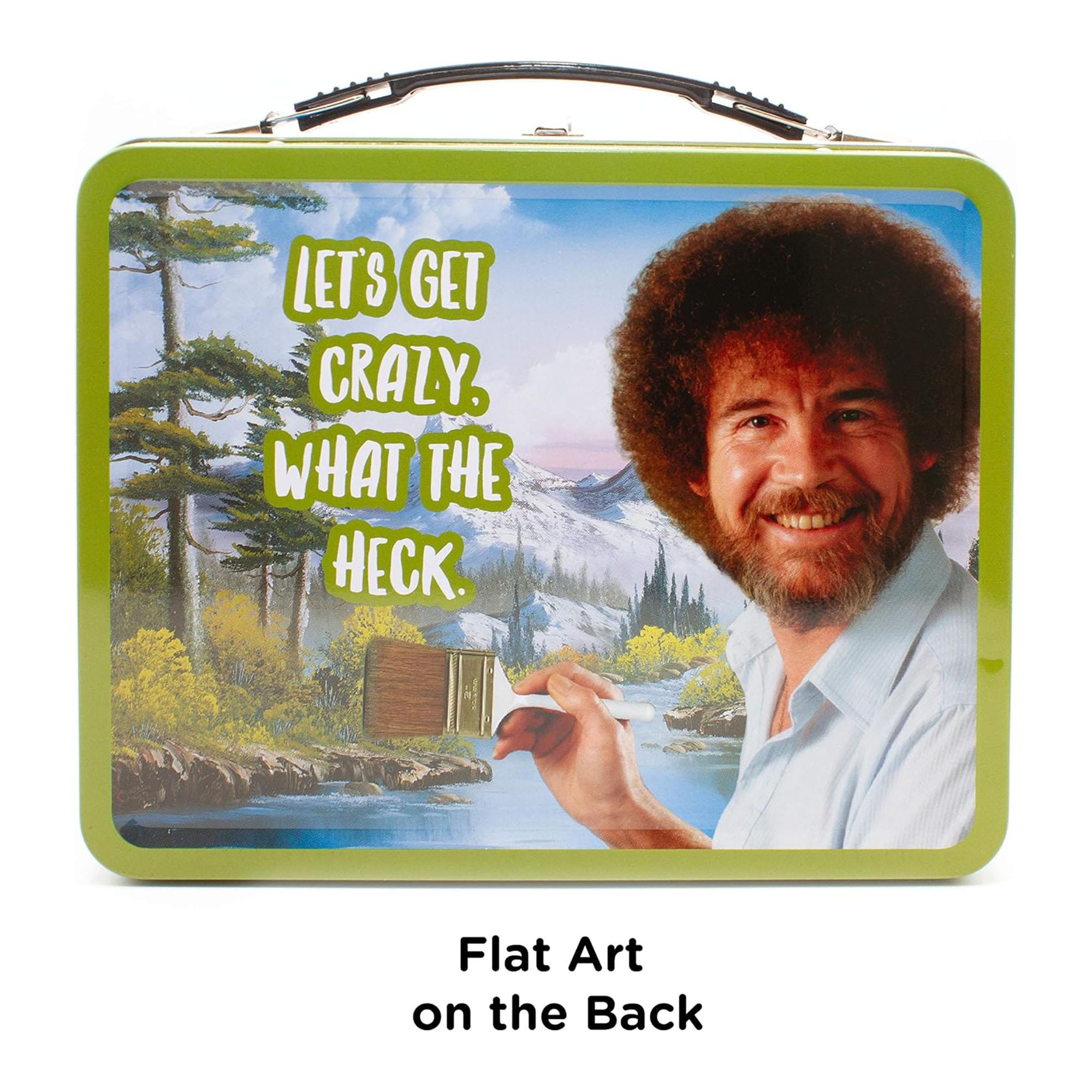 Bob Ross "Happy Accidents" Collectible Tin Lunchbox