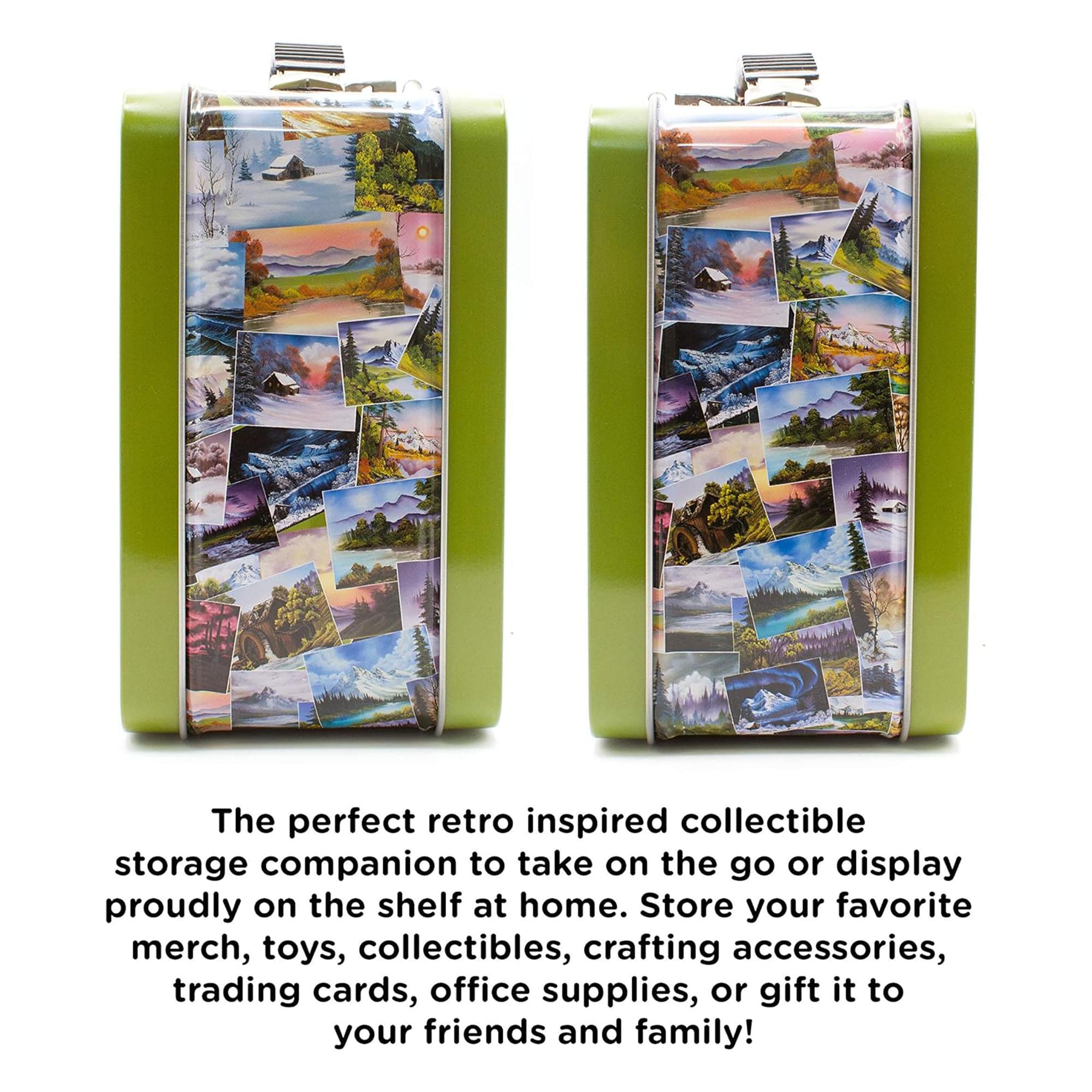 Bob Ross "Happy Accidents" Collectible Tin Lunchbox