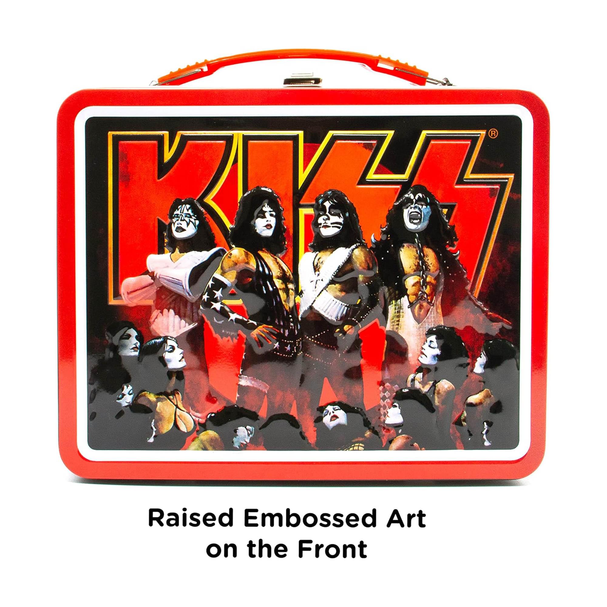 KISS Embossed Tin Fun Box