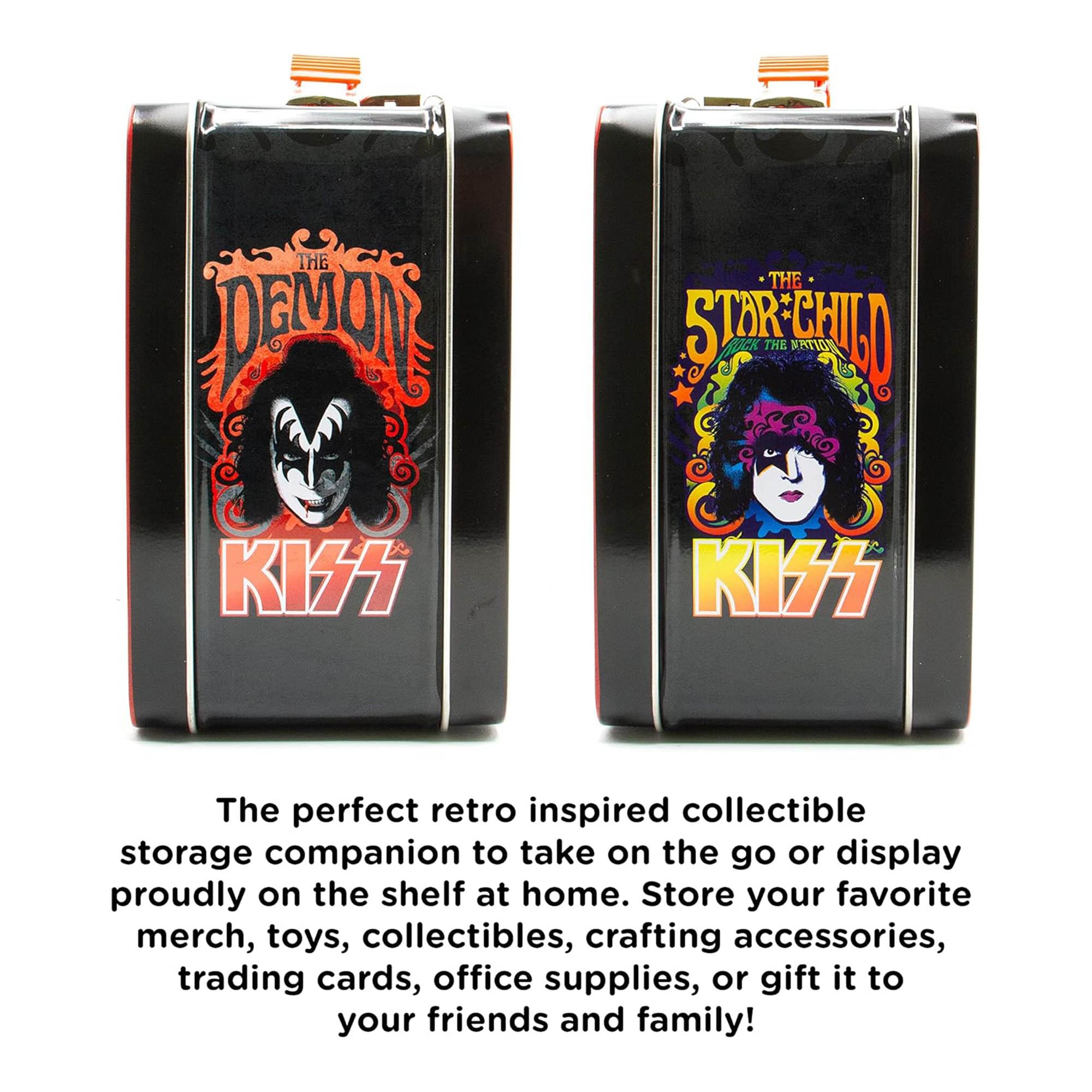 KISS Embossed Tin Fun Box