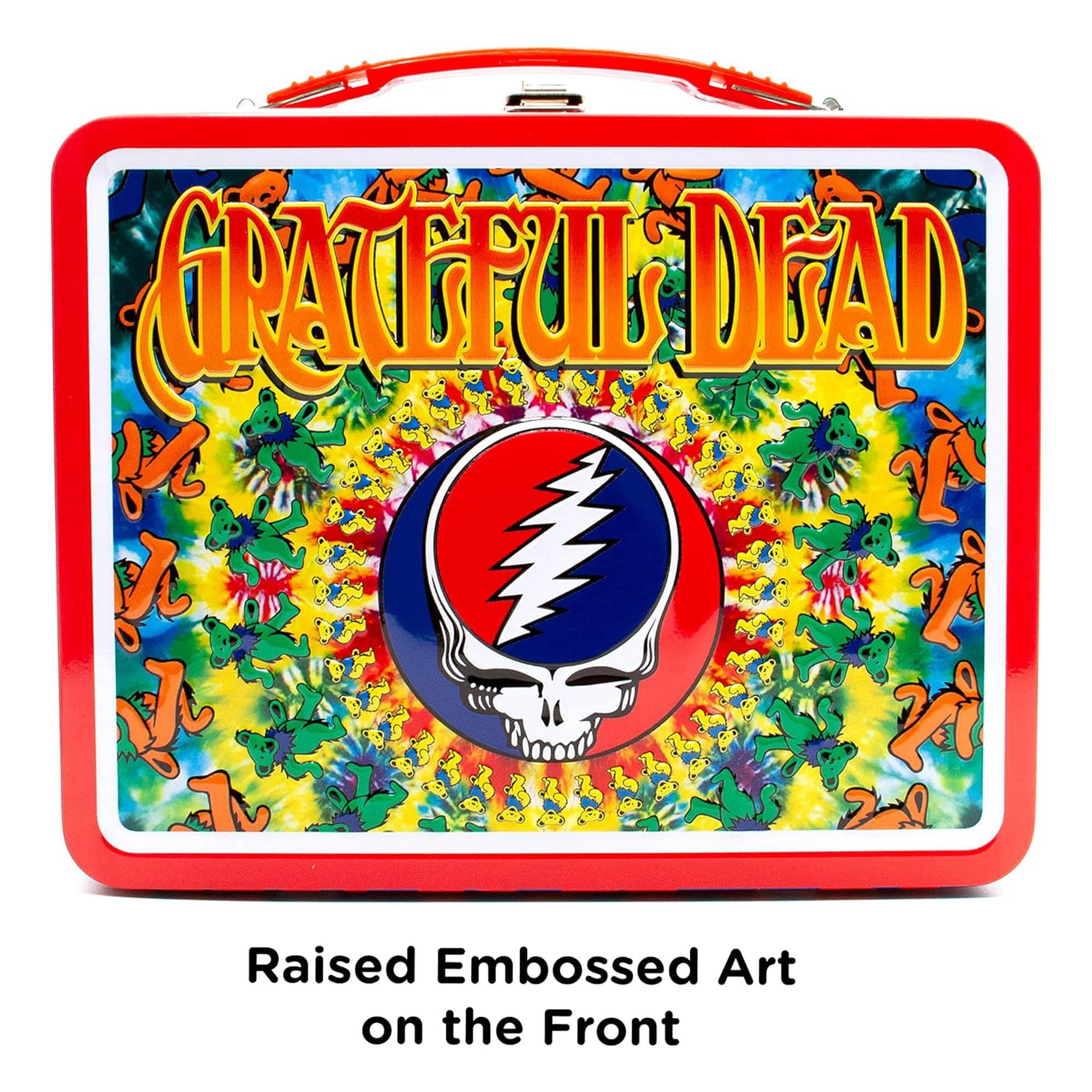 Grateful Dead Embossed Tin Fun Box