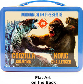Godzilla vs Kong Embossed Tin Fun Box