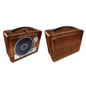 Turntable Embossed Tin Fun Box