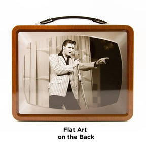 Elvis Presley TV Embossed Tin Fun Box