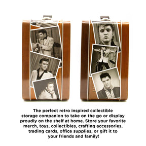 Elvis Presley TV Embossed Tin Fun Box