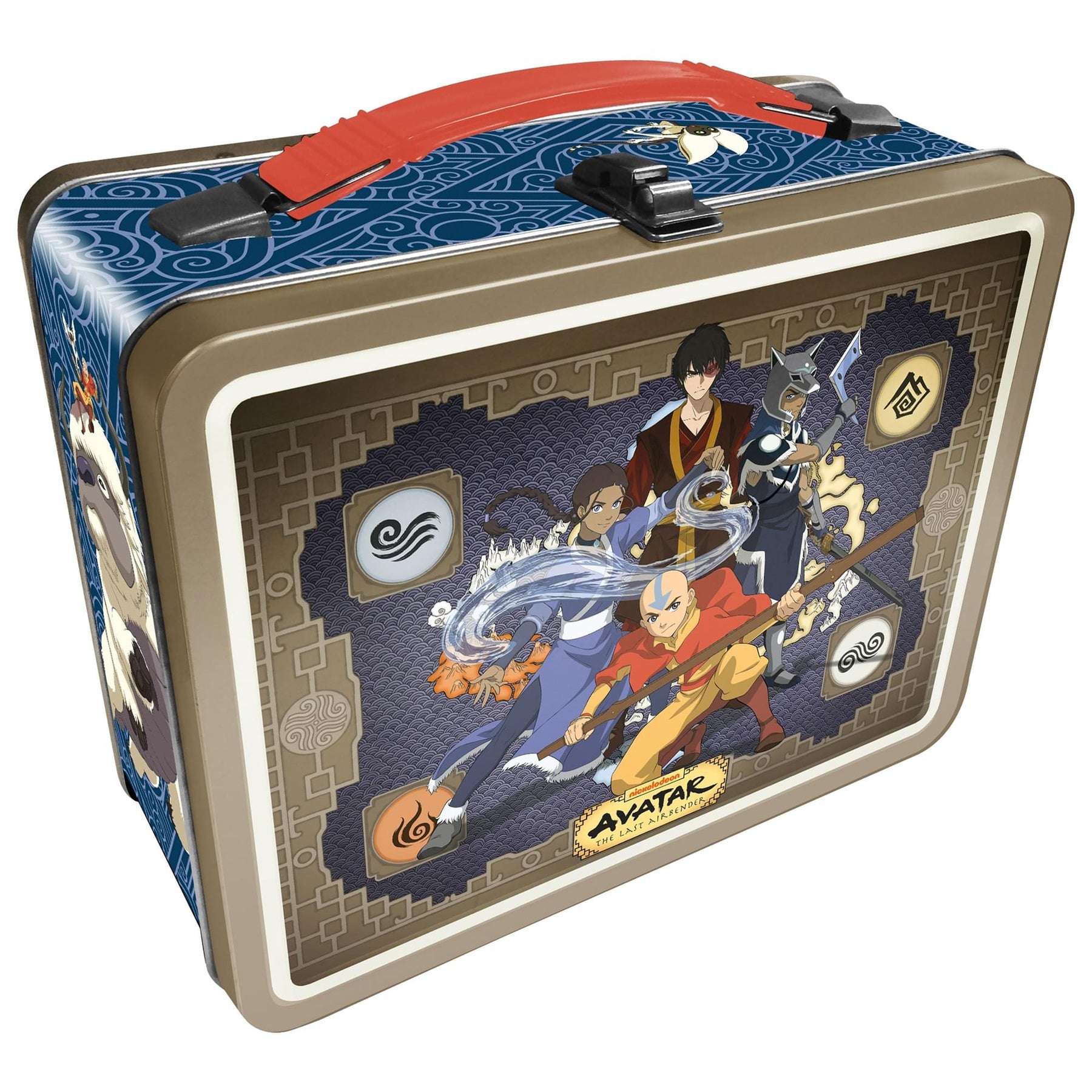 Avatar: The Last Airbender Embossed Retro Metal Lunchbox