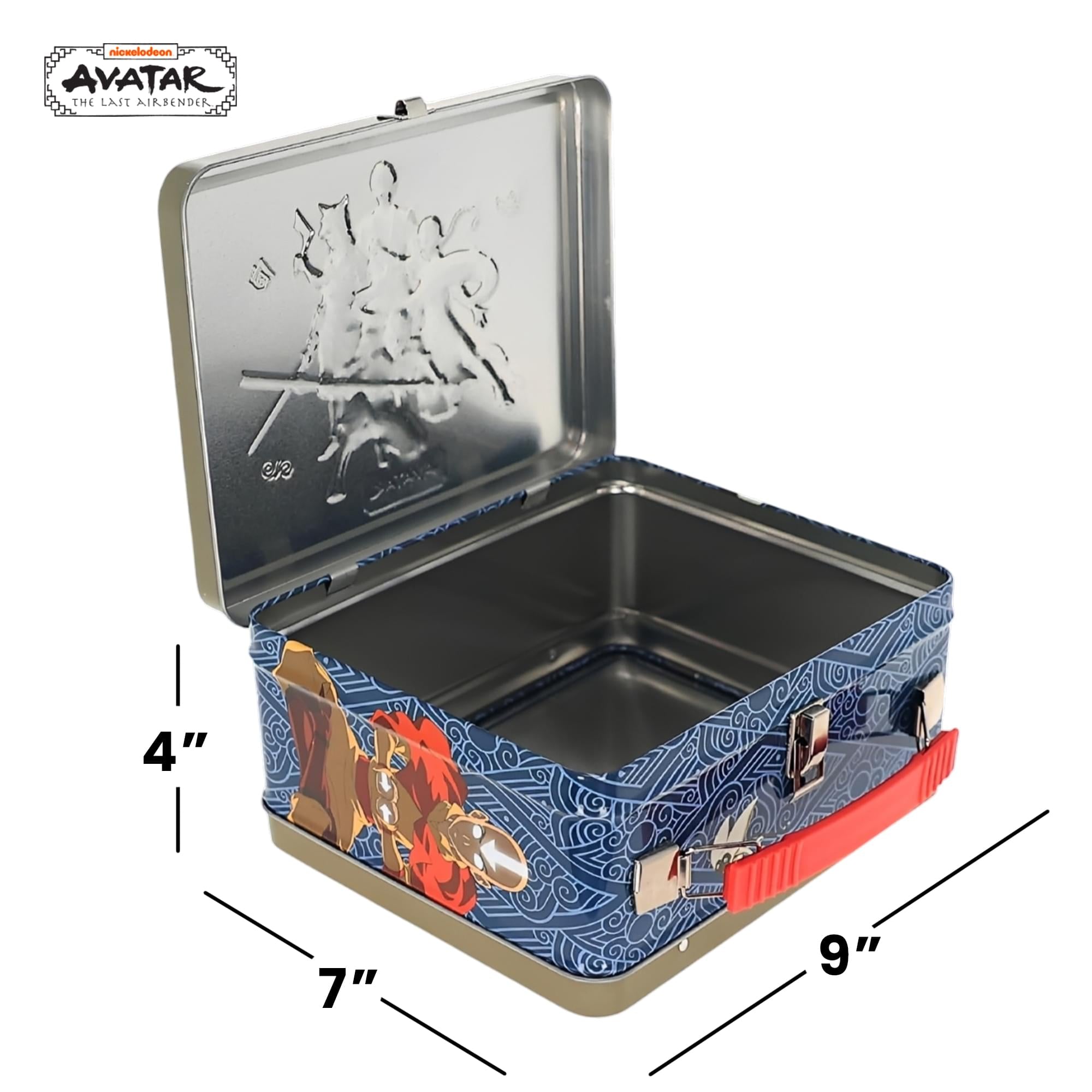 Avatar: The Last Airbender Embossed Retro Metal Lunchbox