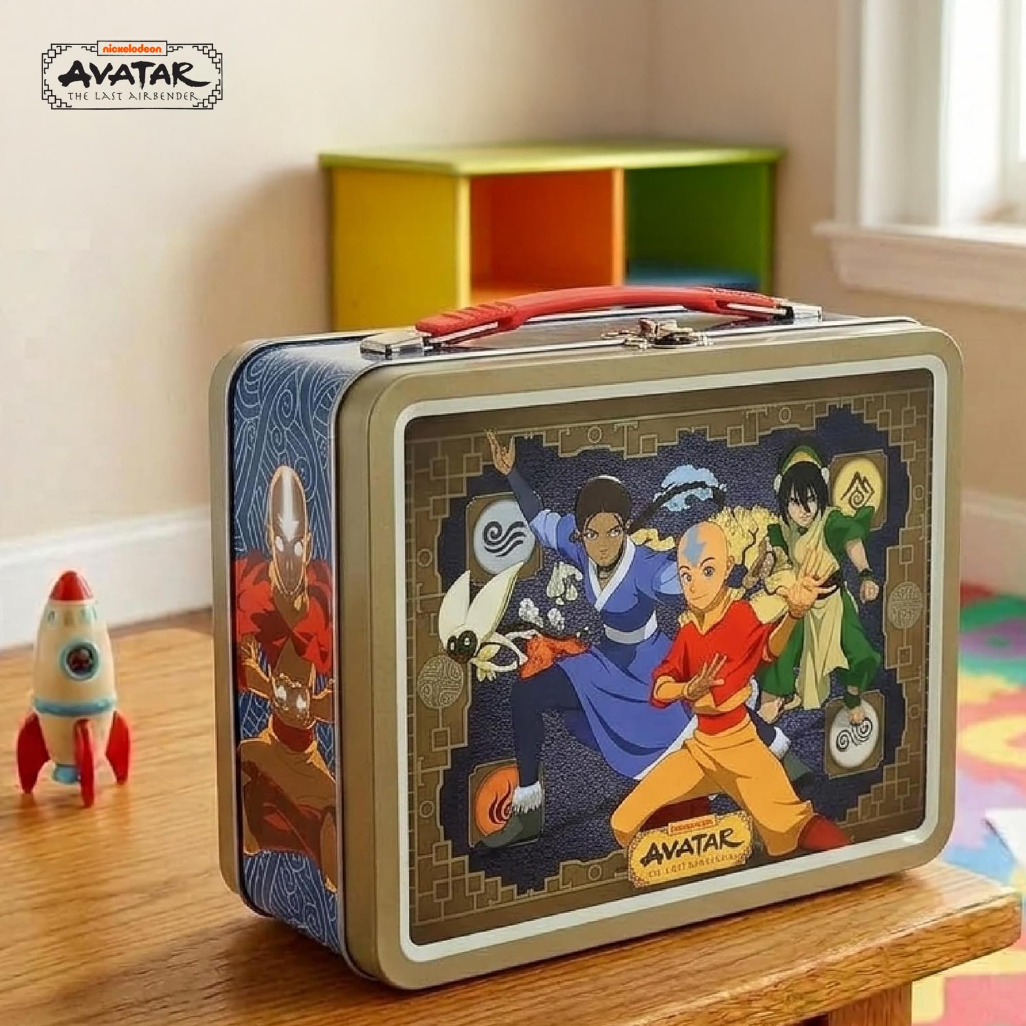 Avatar: The Last Airbender Embossed Retro Metal Lunchbox