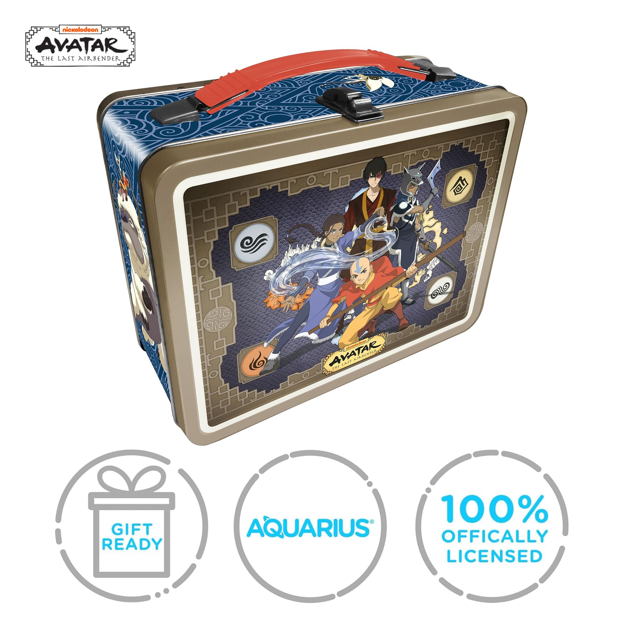 Avatar: The Last Airbender Embossed Retro Metal Lunchbox