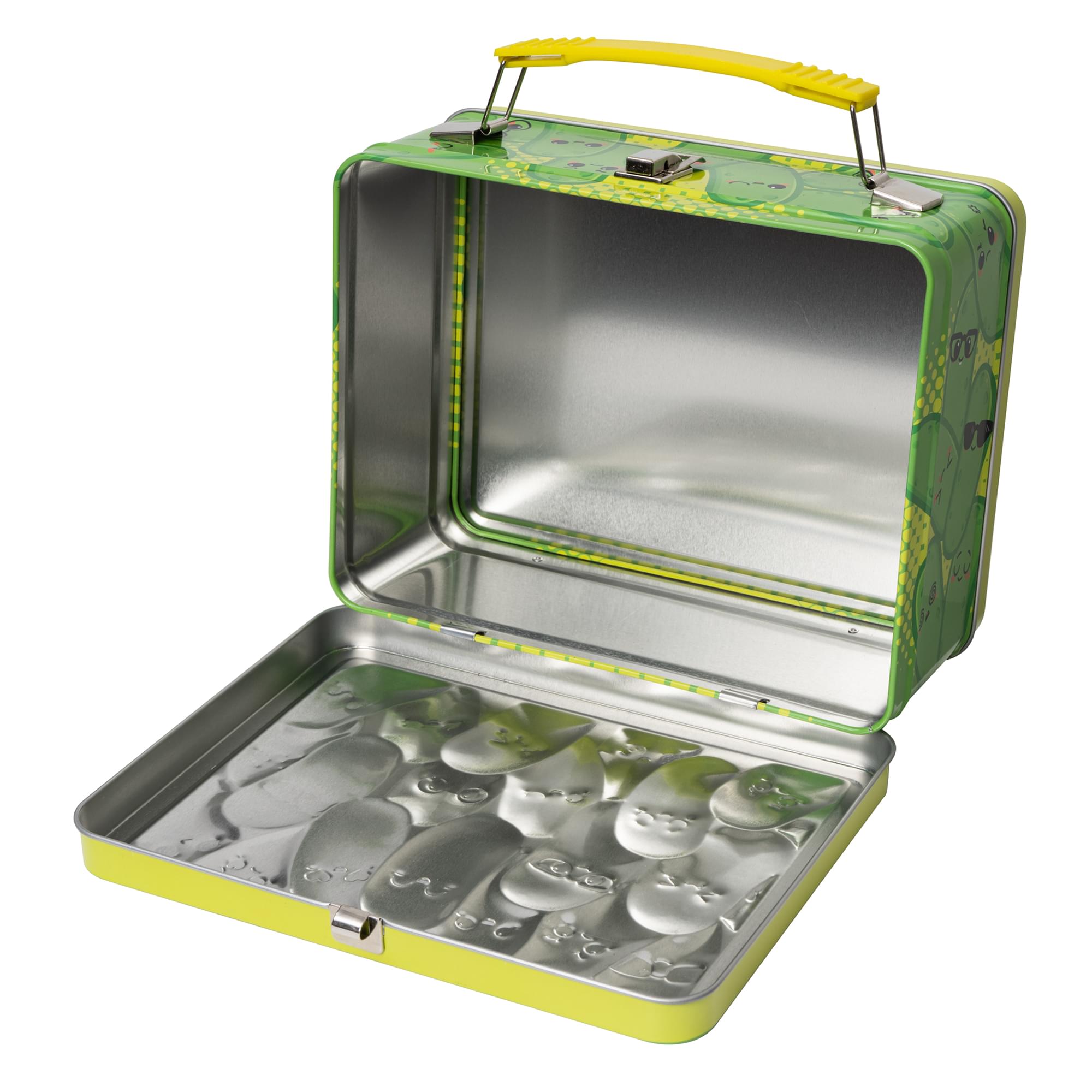 Pickles Embossed Retro Metal Lunchbox | 9 x 7 x 4 Inches