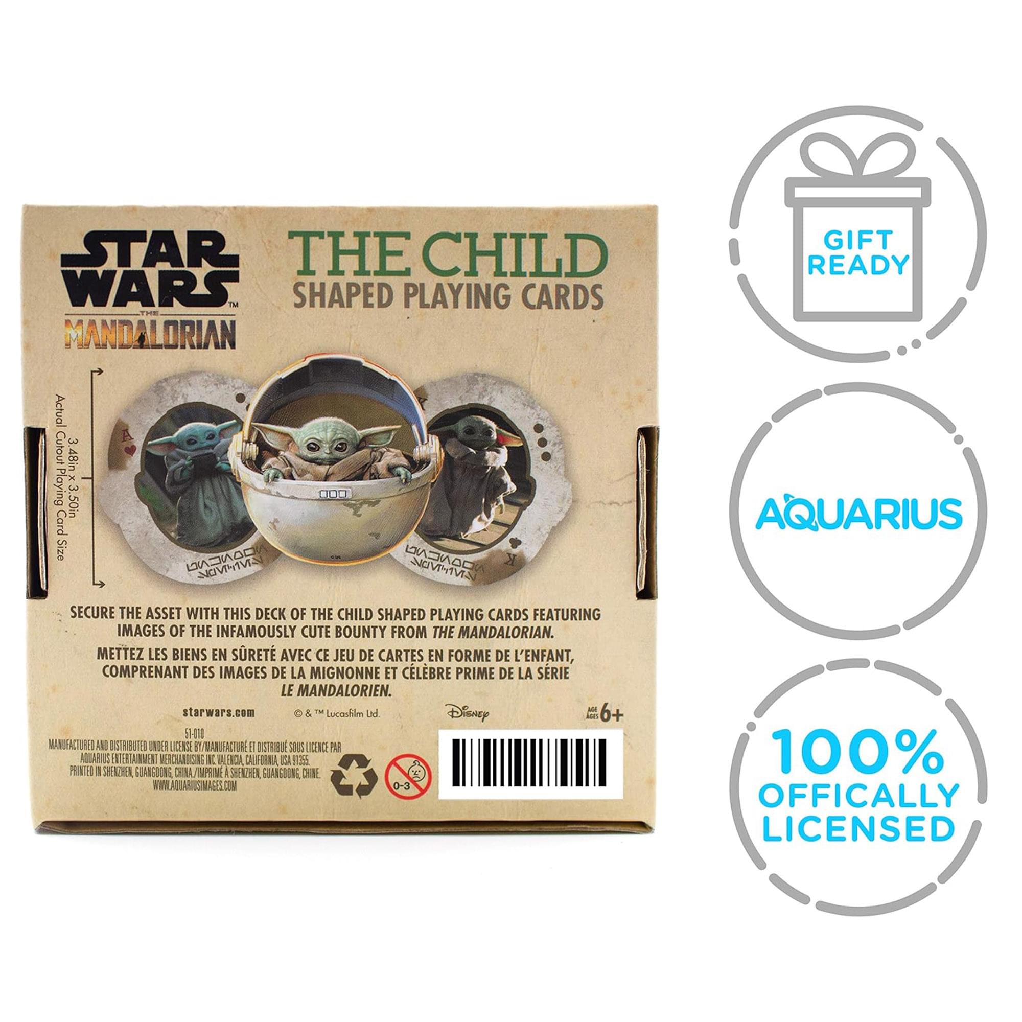 Star Wars The Mandalorian The Child Shaped Playing Cards