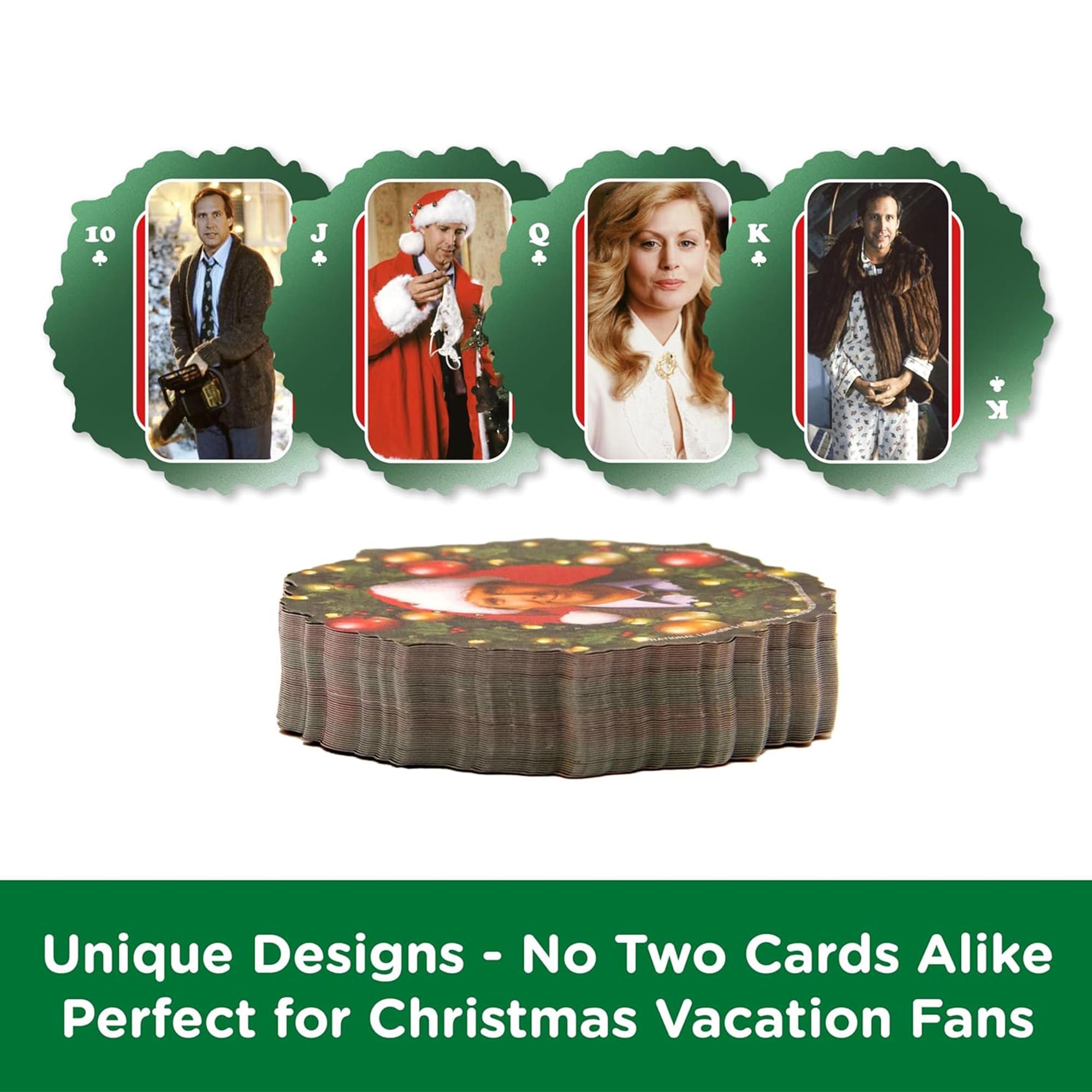 Christmas Vacation Shaped Playing Cards