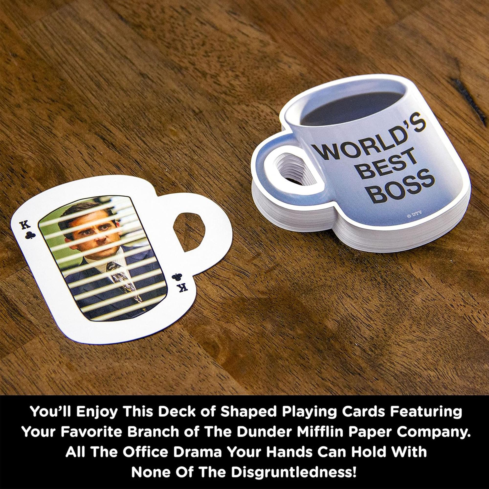The Office Coffee Mug Shaped Playing Cards