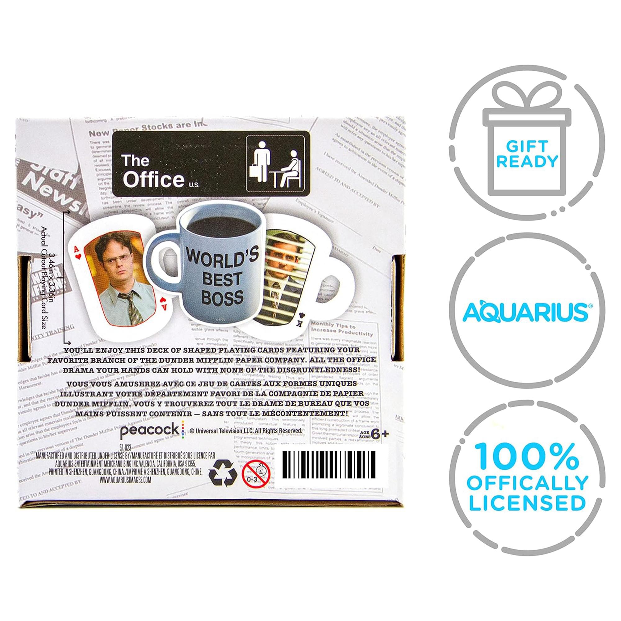 The Office Coffee Mug Shaped Playing Cards