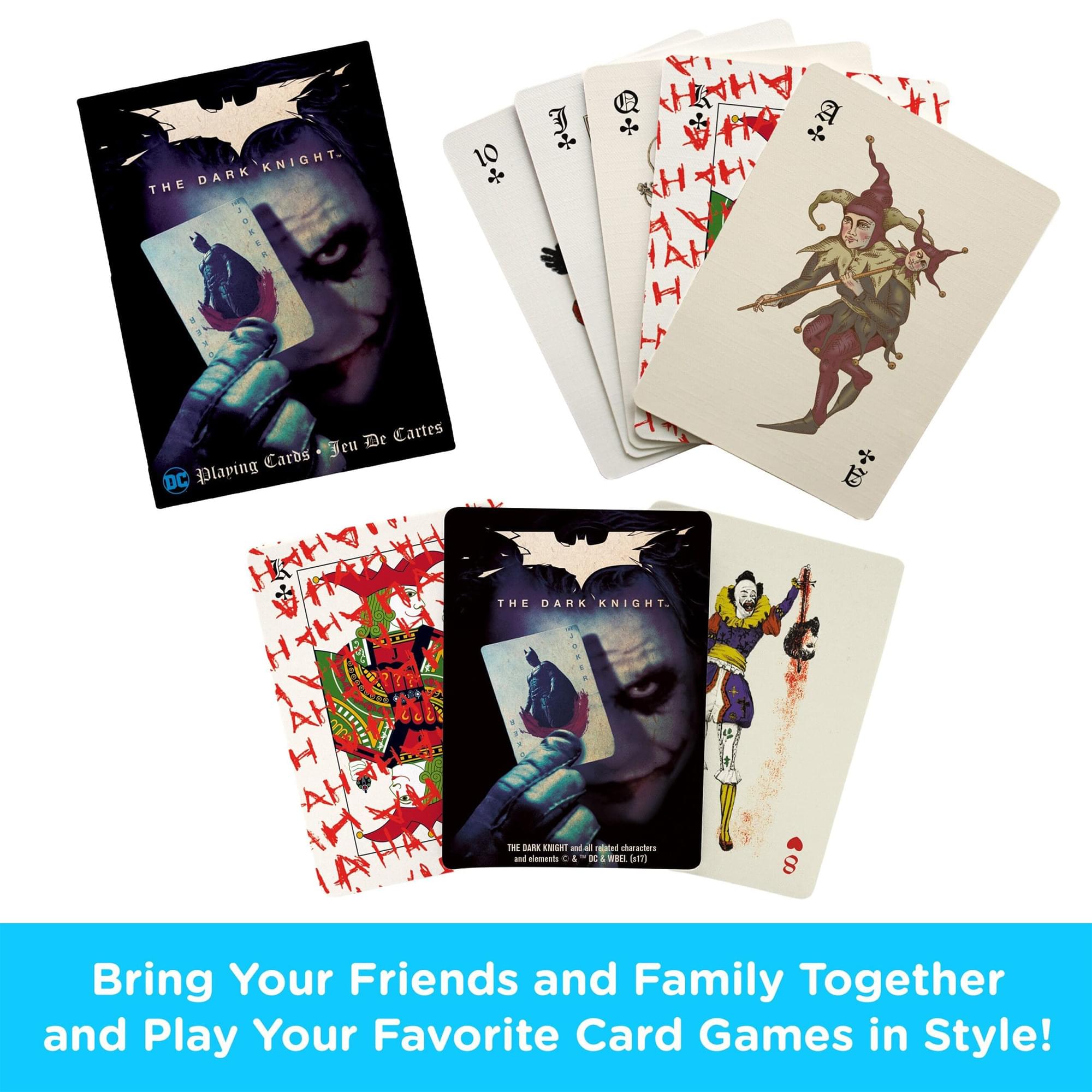 DC Comics The Dark Knight The Joker Playing Cards
