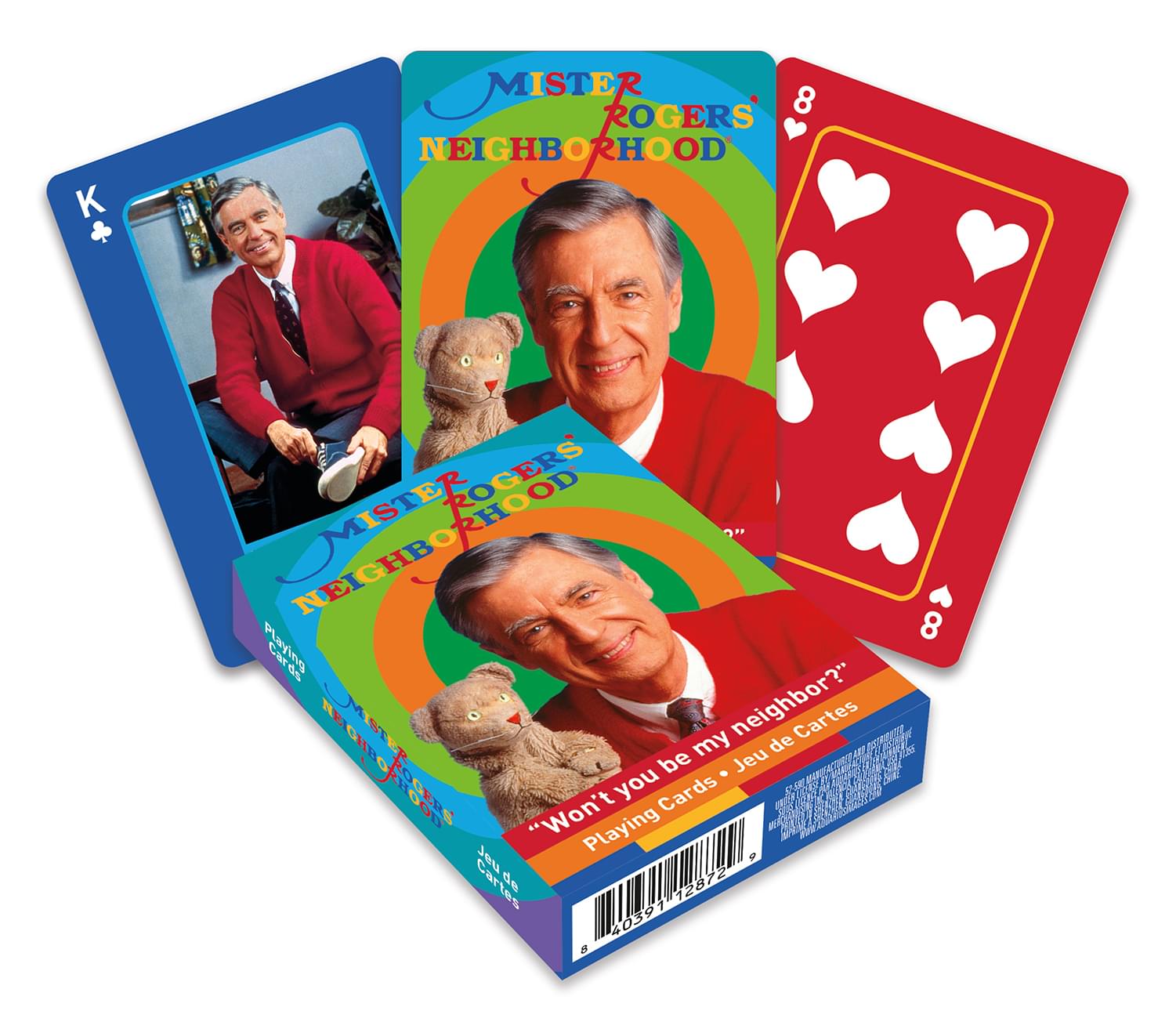 Mister Rogers Playing Cards | 52 Card Deck + 2 Jokers