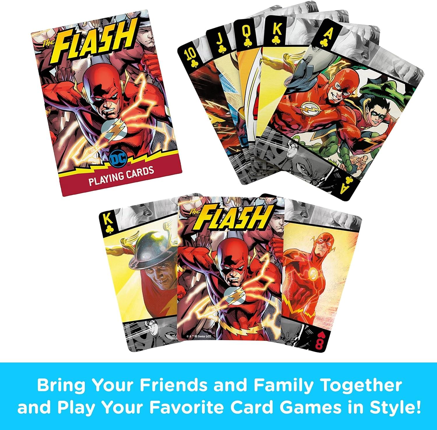 DC Comics The Flash Playing Cards