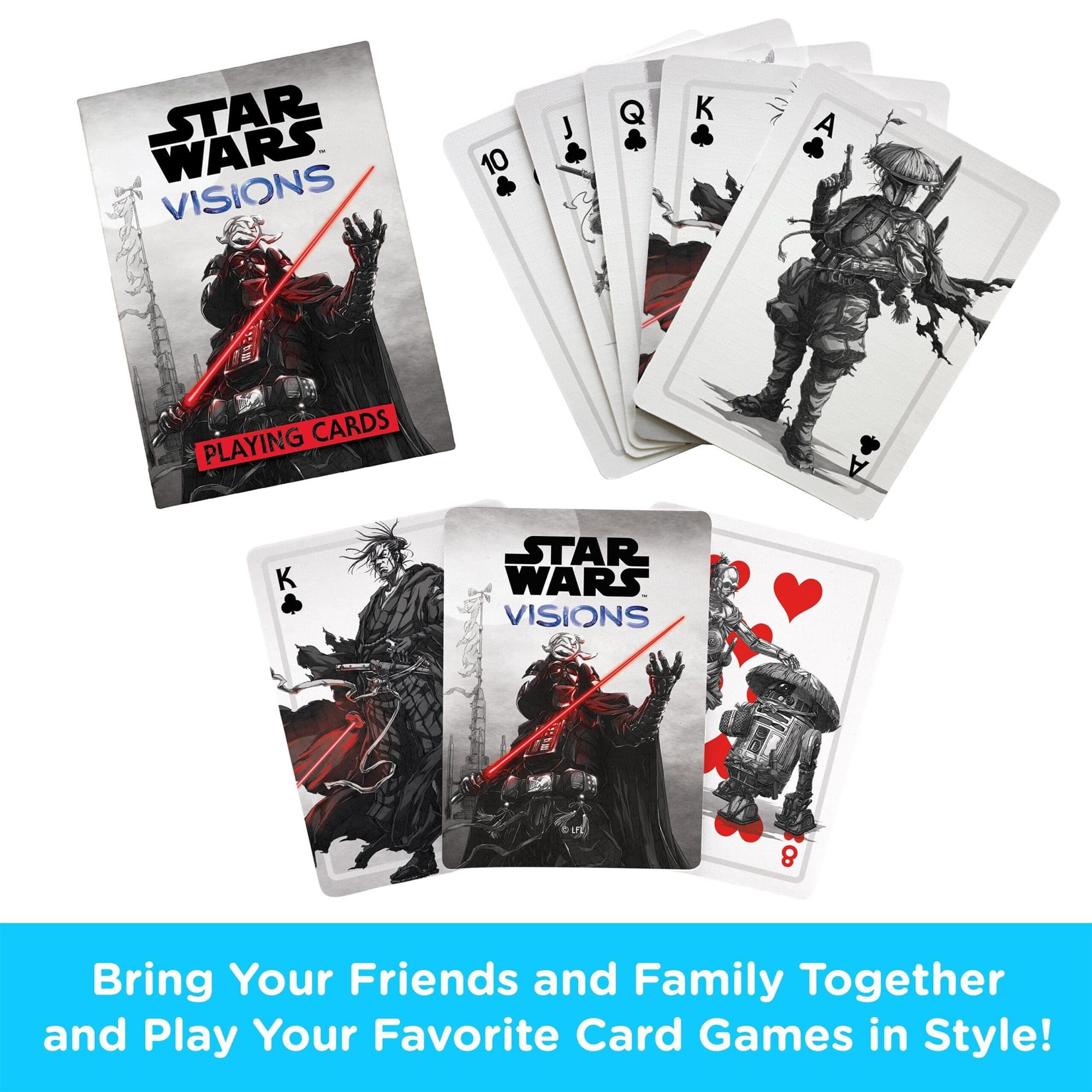 Star Wars Visions Playing Cards
