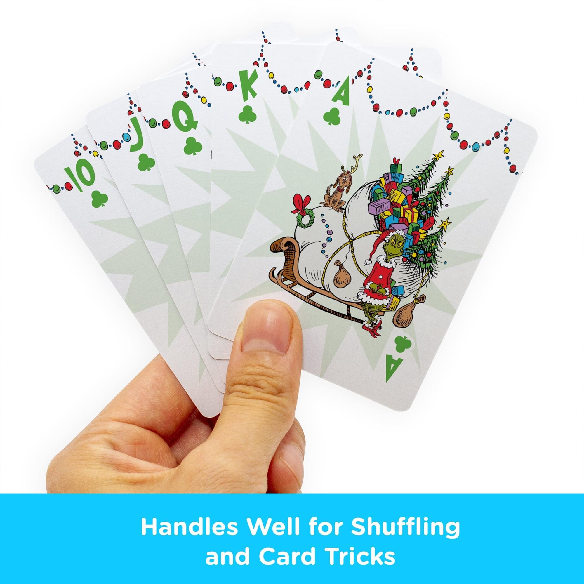 Grinch Christmas Playing Cards