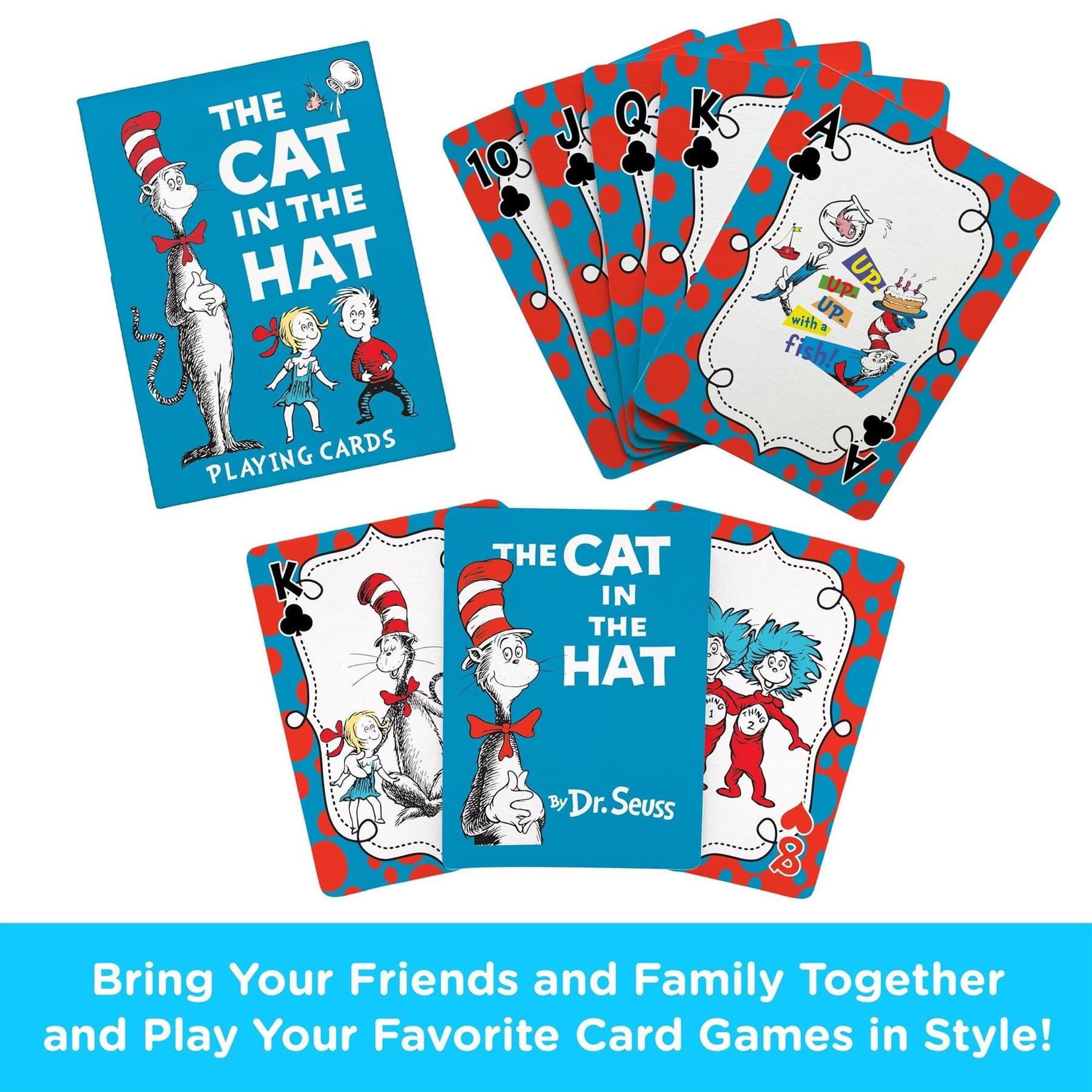 Dr. Suess The Cat In The Hat Playing Cards