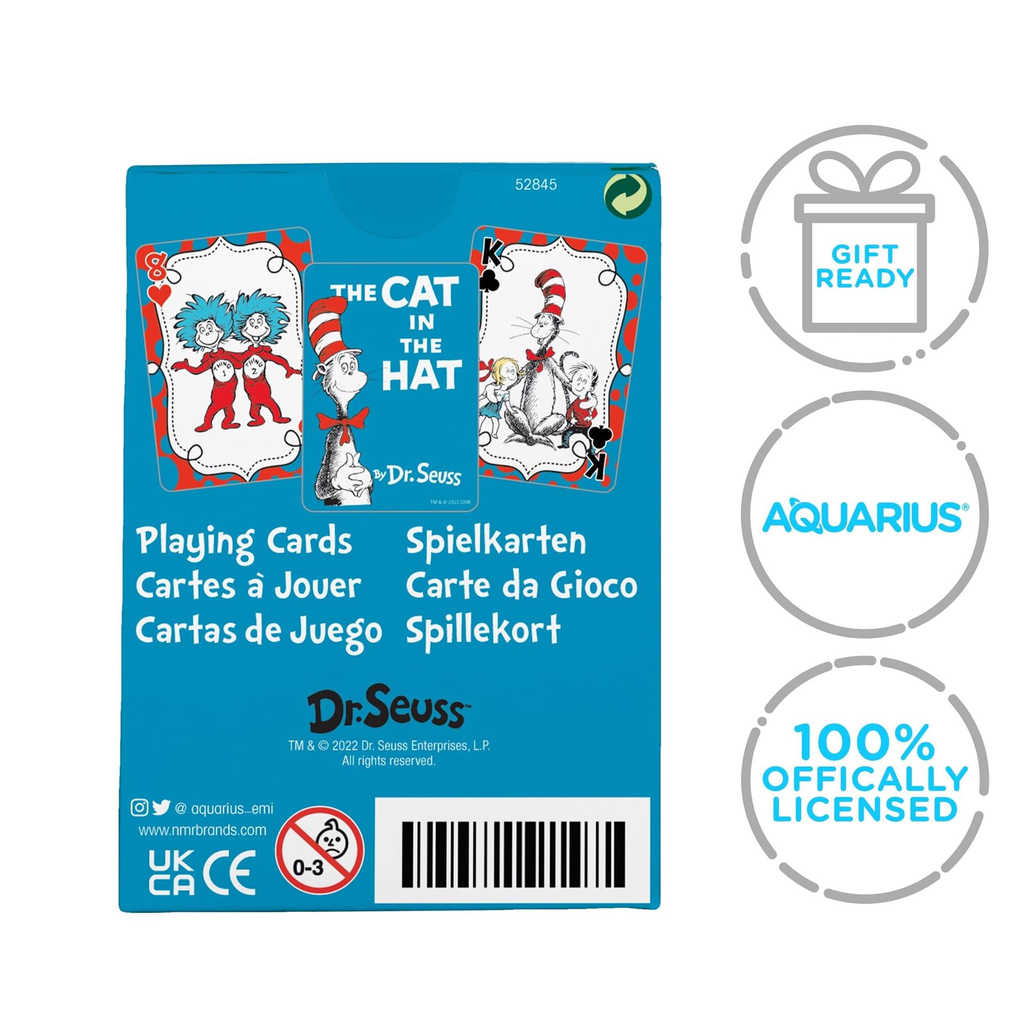 Dr. Suess The Cat In The Hat Playing Cards
