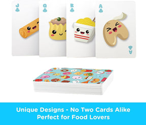 Kawaii Foods Playing Cards