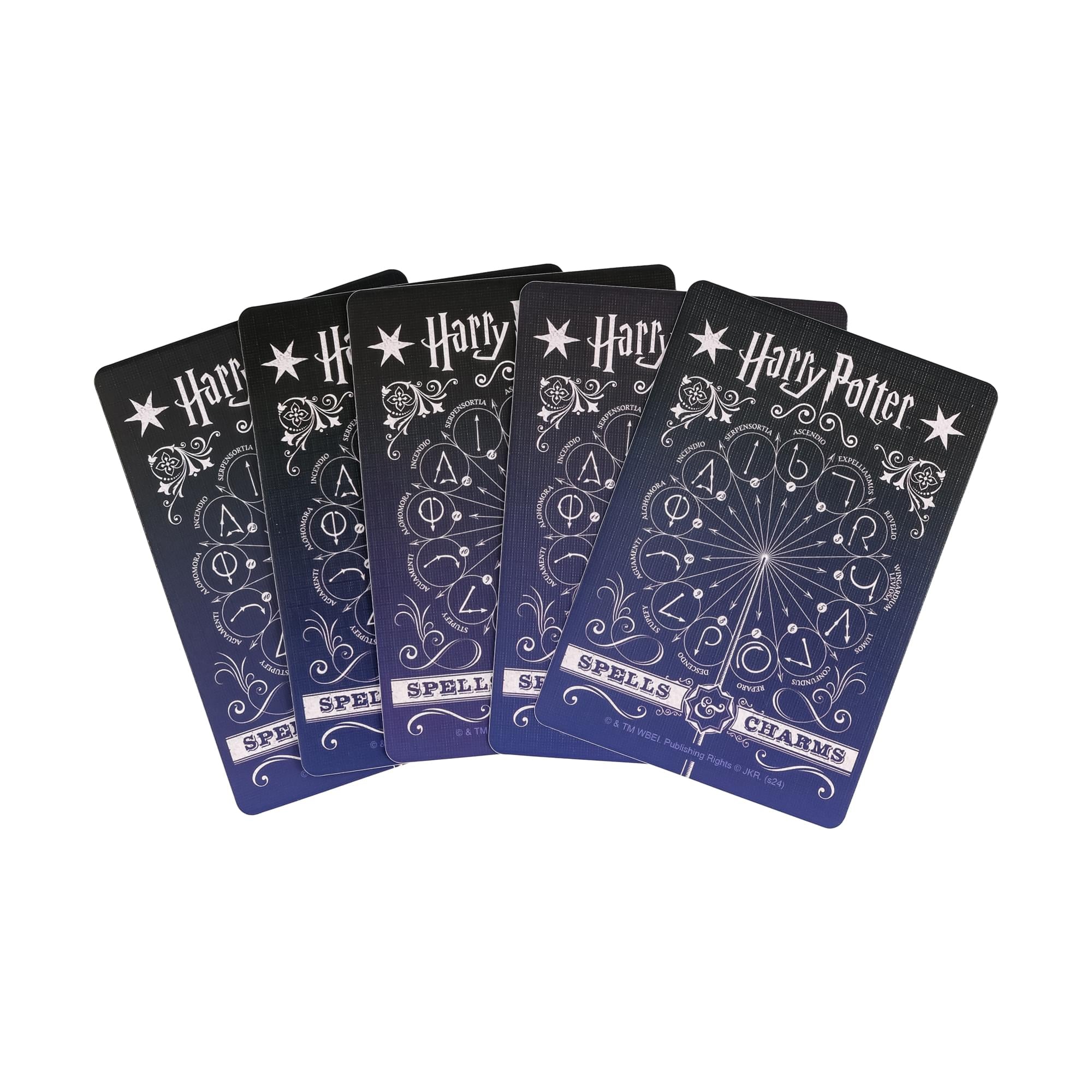 Harry Potter Spells Playing Cards