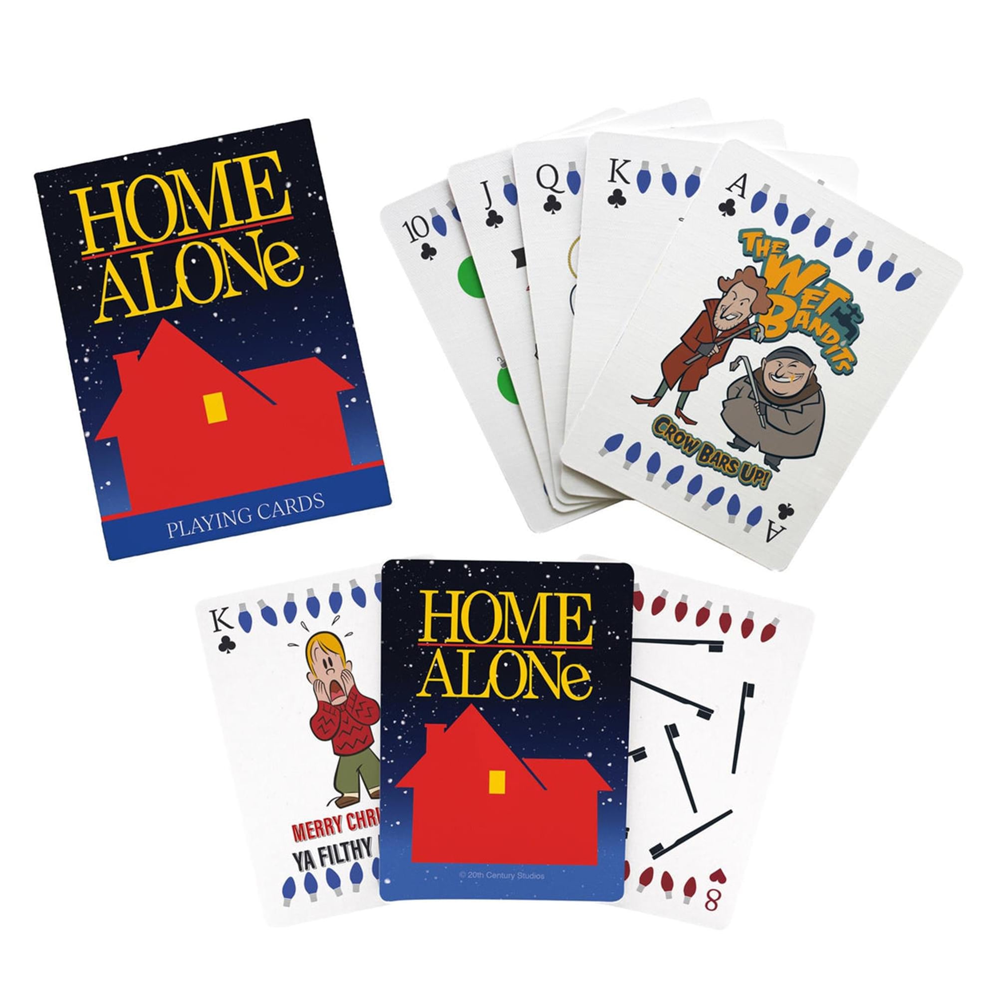 Home Alone Illustrated Playing Cards