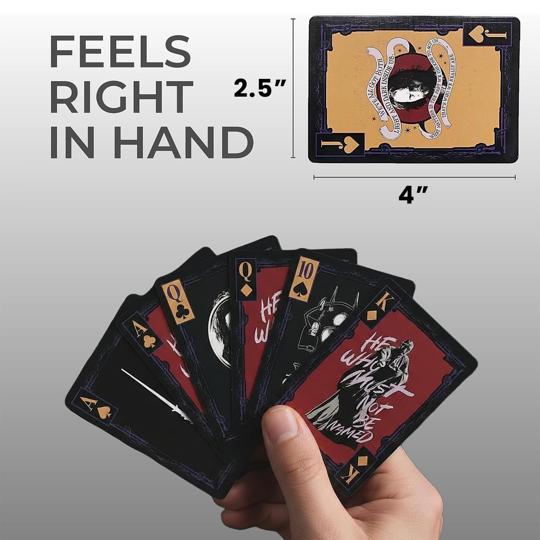 Harry Potter Dark Arts Playing Cards | Standard Deck
