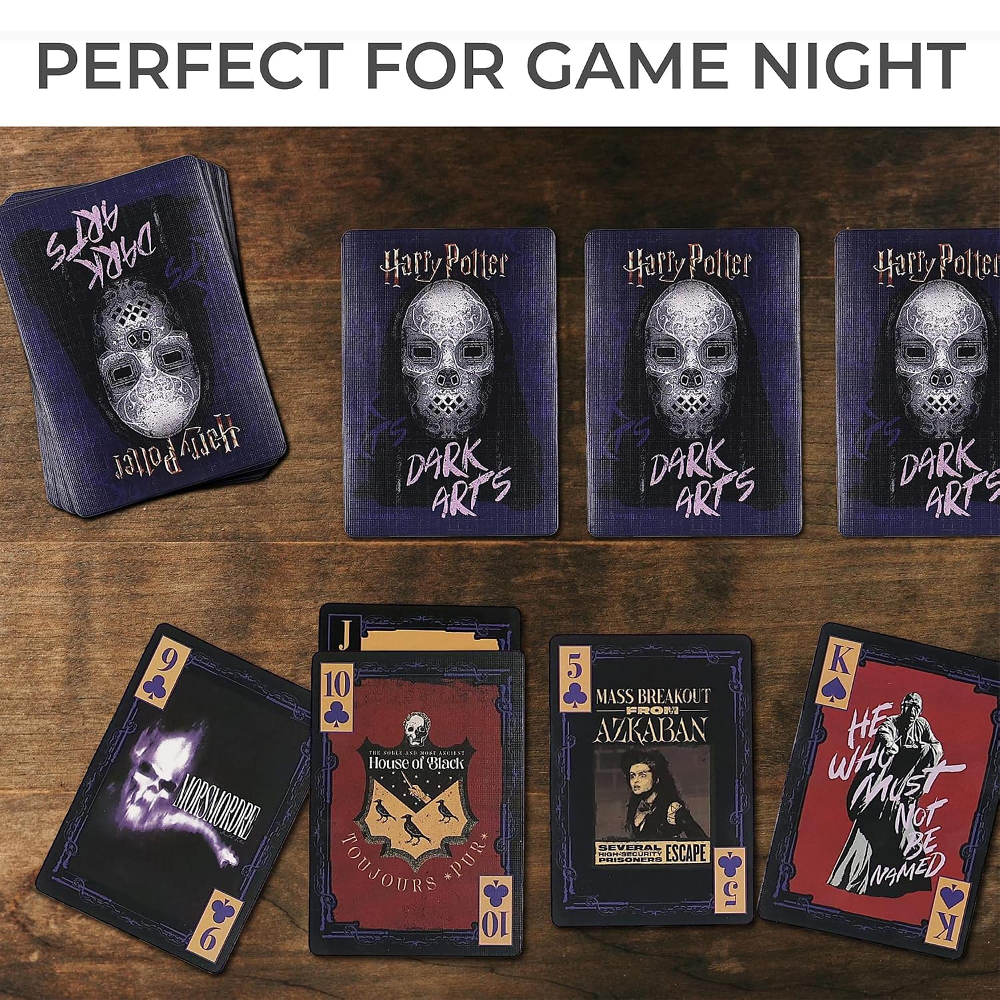 Harry Potter Dark Arts Playing Cards | Standard Deck